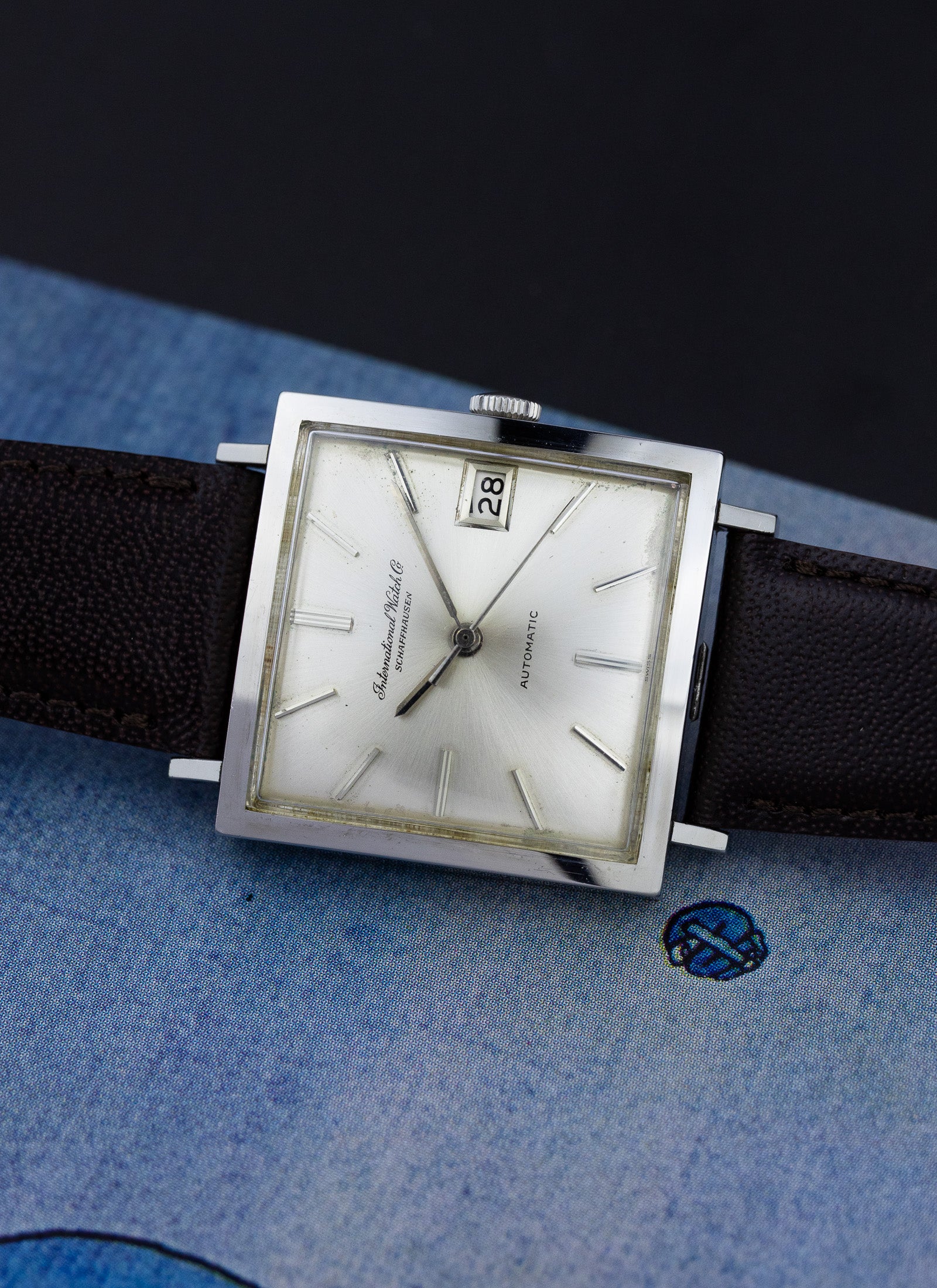1960s IWC Automatic Square cal. 8541 Serviced