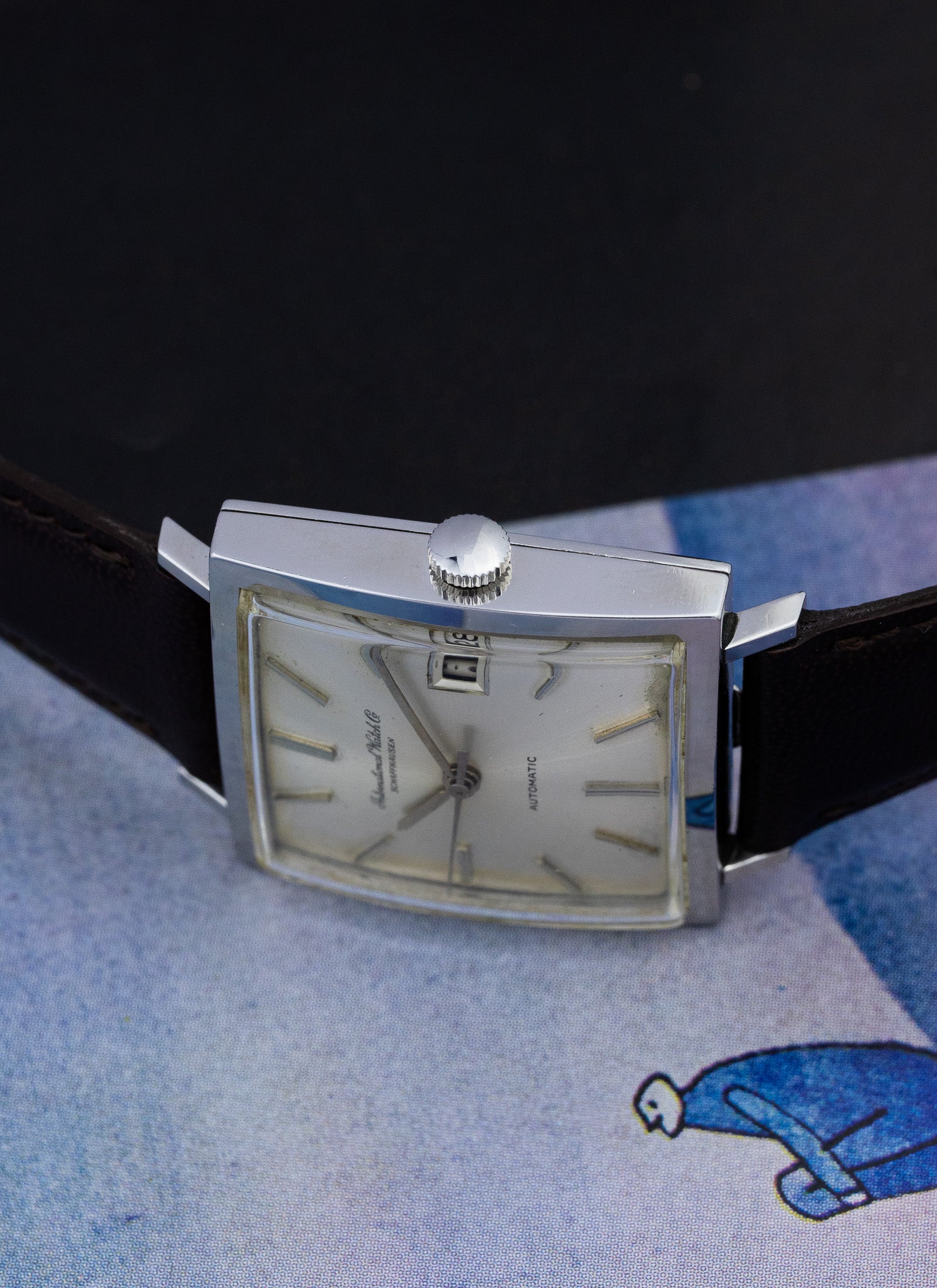 1960s IWC Automatic Square cal. 8541 Serviced