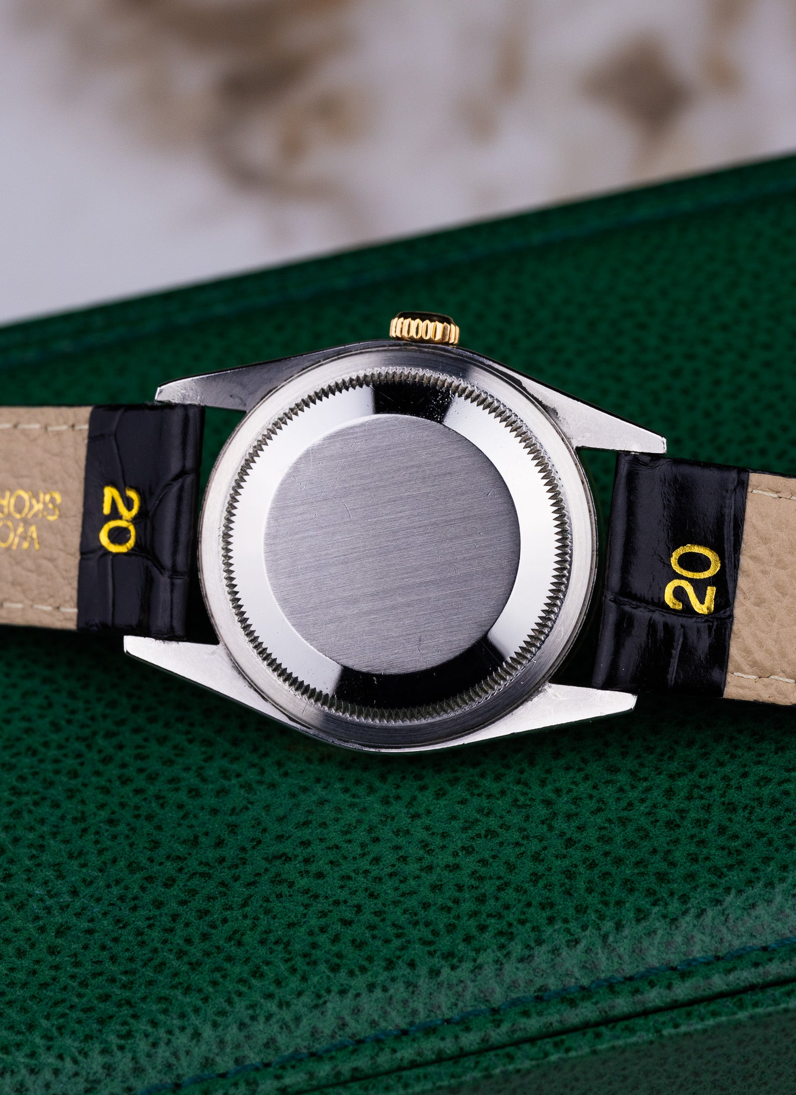 1997 Rolex Datejust Black Dial 16203 cal. 3135 Box