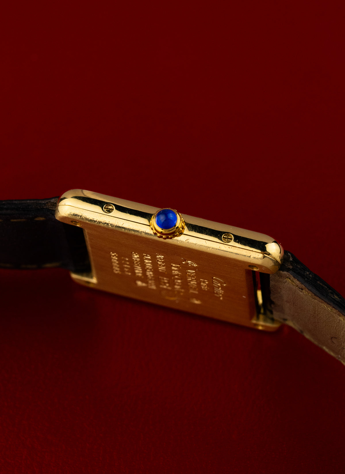 1980s Cartier Must Tank Breguet Dial 590005 Full Set