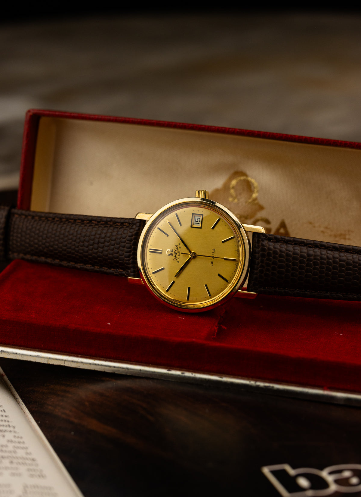1974 Omega De Ville 166.0161 cal. 1012 Serviced Box
