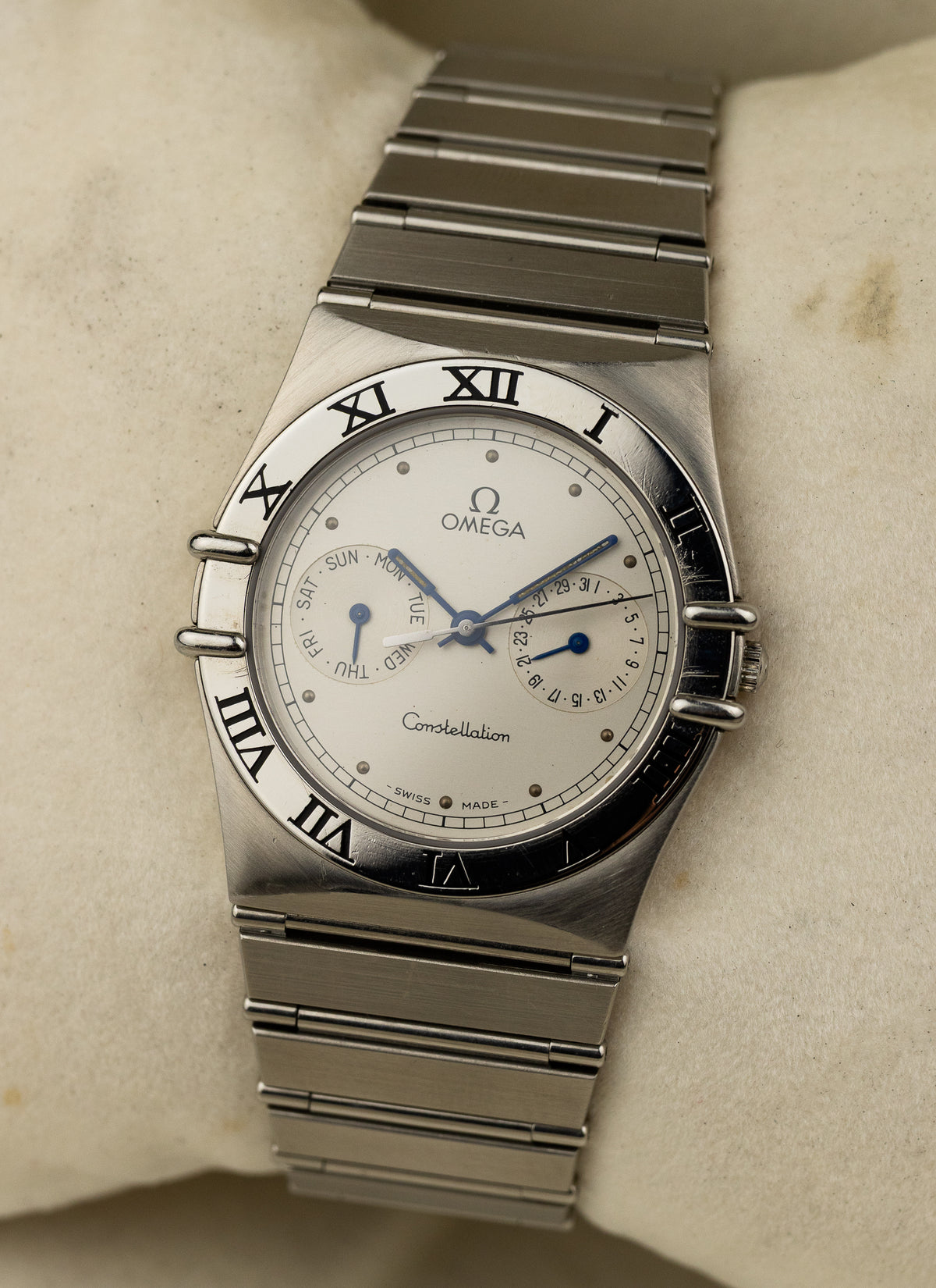 1986 Omega Constellation Manhattan Day-Date 396.1070 cal. 1444 Box