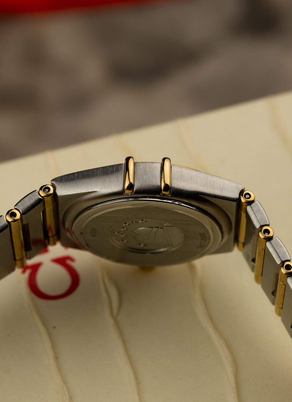 1998 Lady Omega Constellation Manhattan Bicolor 795.1202 cal. 1456 Box