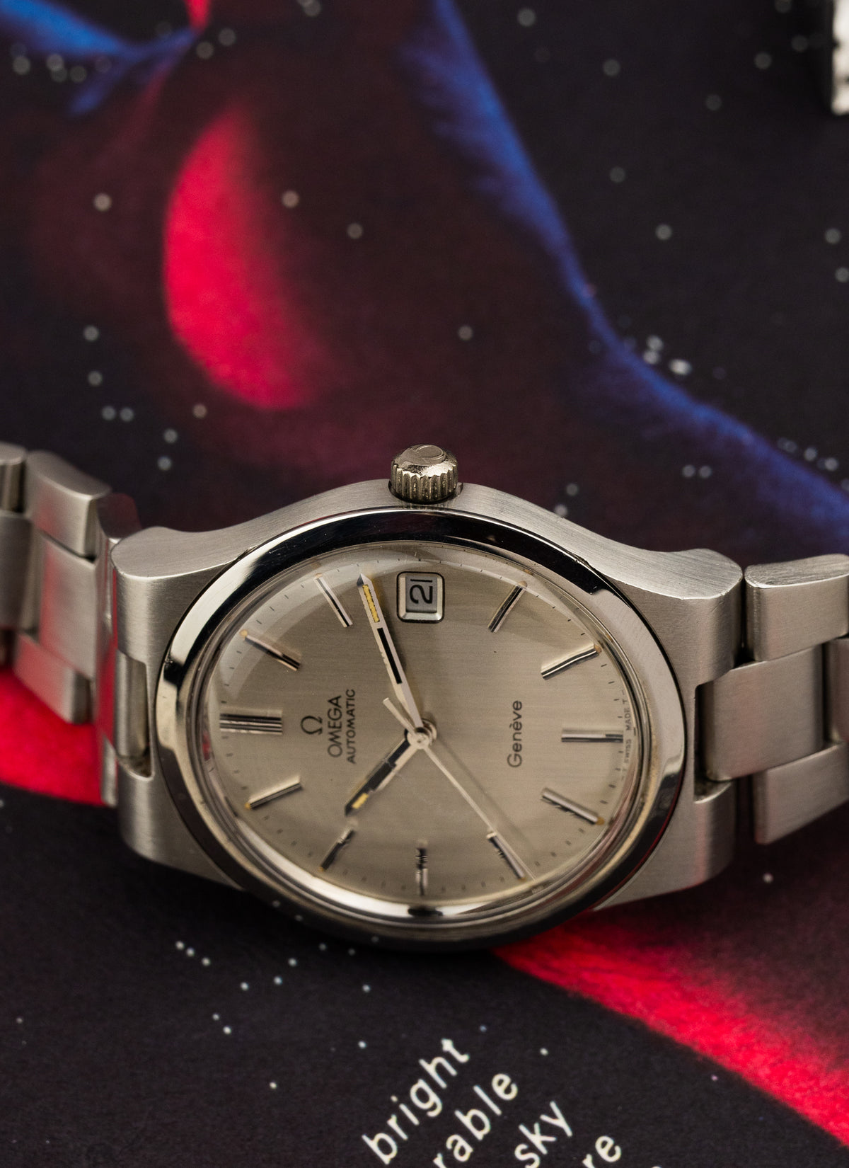 1974 Omega Geneve Steel Bracelet 166.0173 cal. 1012 Serviced