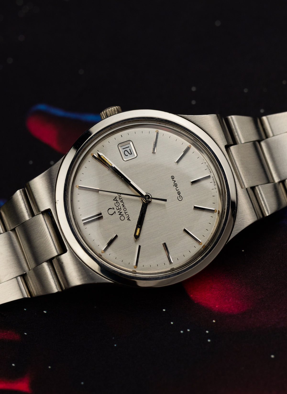 1974 Omega Geneve Steel Bracelet 166.0173 cal. 1012 Serviced