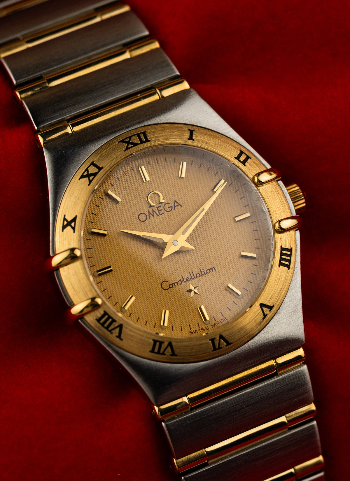 1998 Lady Omega Constellation Manhattan Bicolor 795.1202 cal. 1456 Box