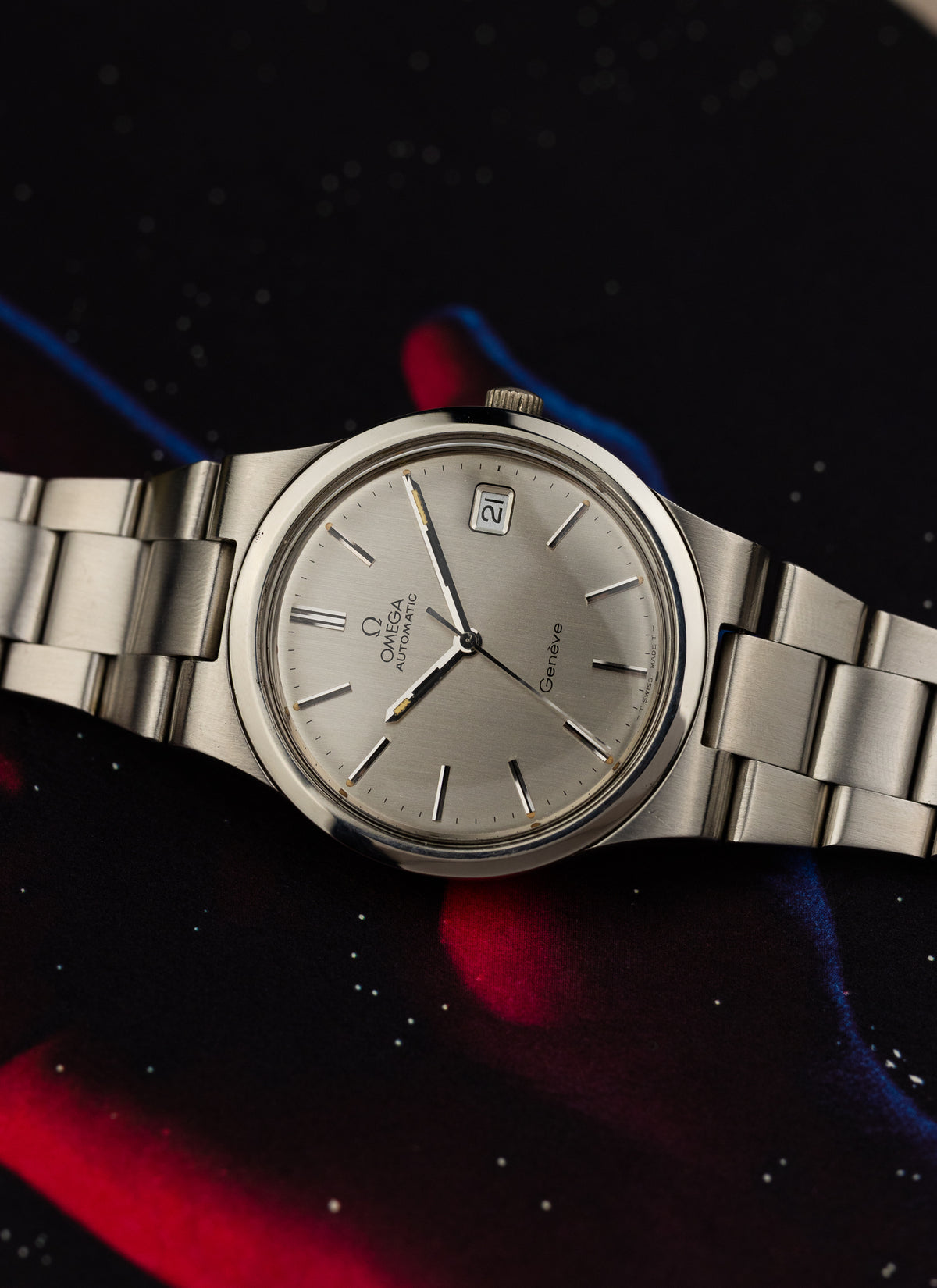 1974 Omega Geneve Steel Bracelet 166.0173 cal. 1012 Serviced