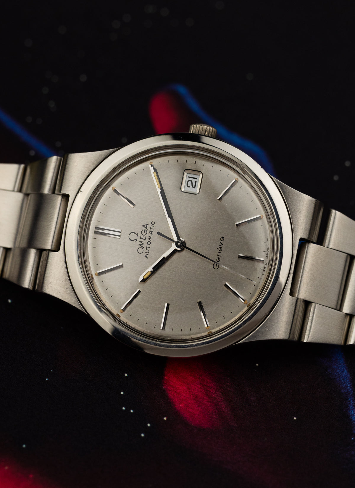 1974 Omega Geneve Steel Bracelet 166.0173 cal. 1012 Serviced