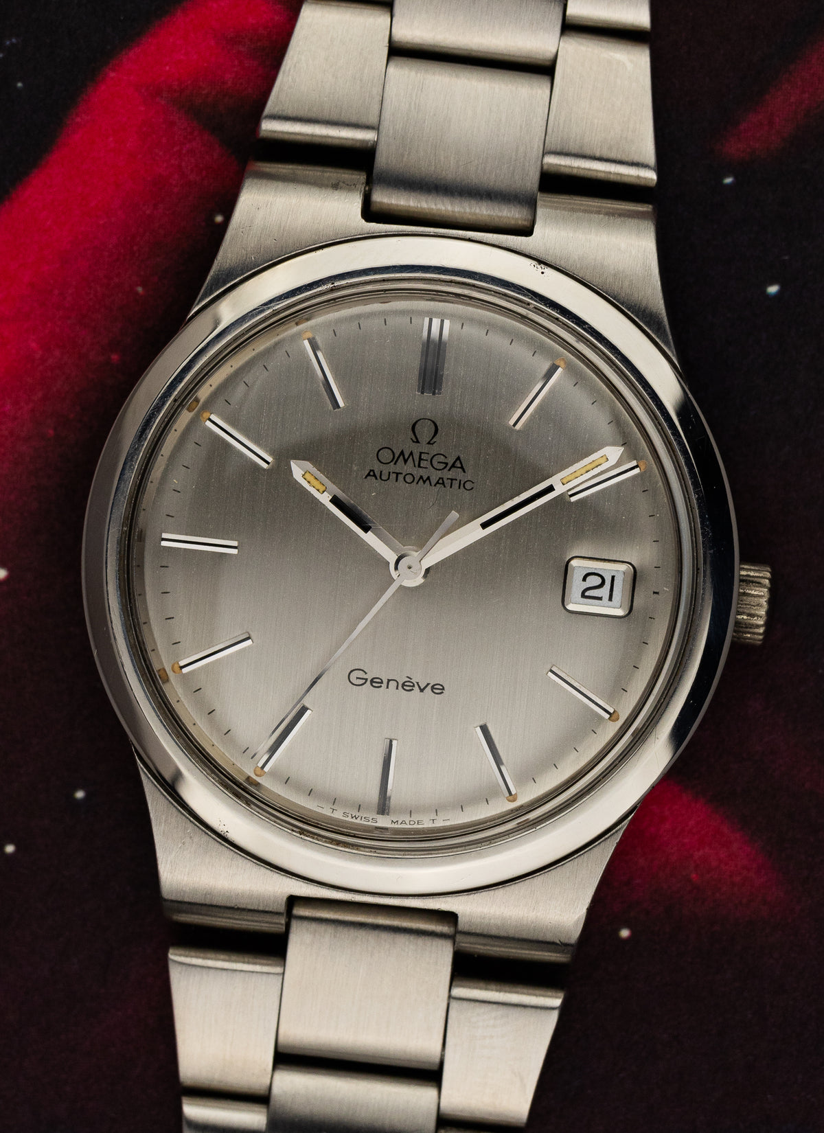 1974 Omega Geneve Steel Bracelet 166.0173 cal. 1012 Serviced