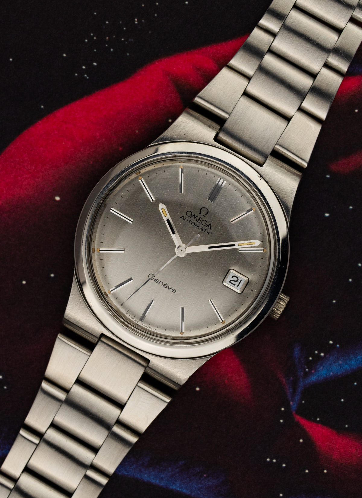 1974 Omega Geneve Steel Bracelet 166.0173 cal. 1012 Serviced