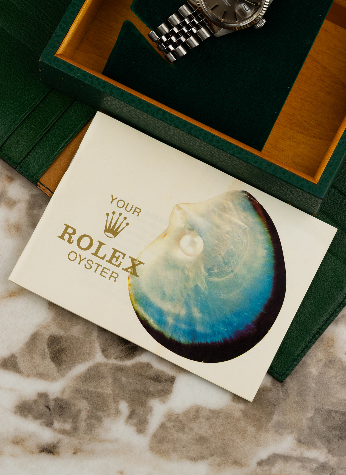 1981 Rolex Datejust Grey Taupe Dial 16014