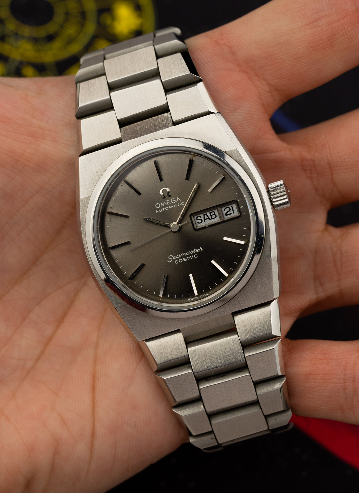 1975 Omega Seamaster Cosmic Grey Dial 166.0196 cal. 1022