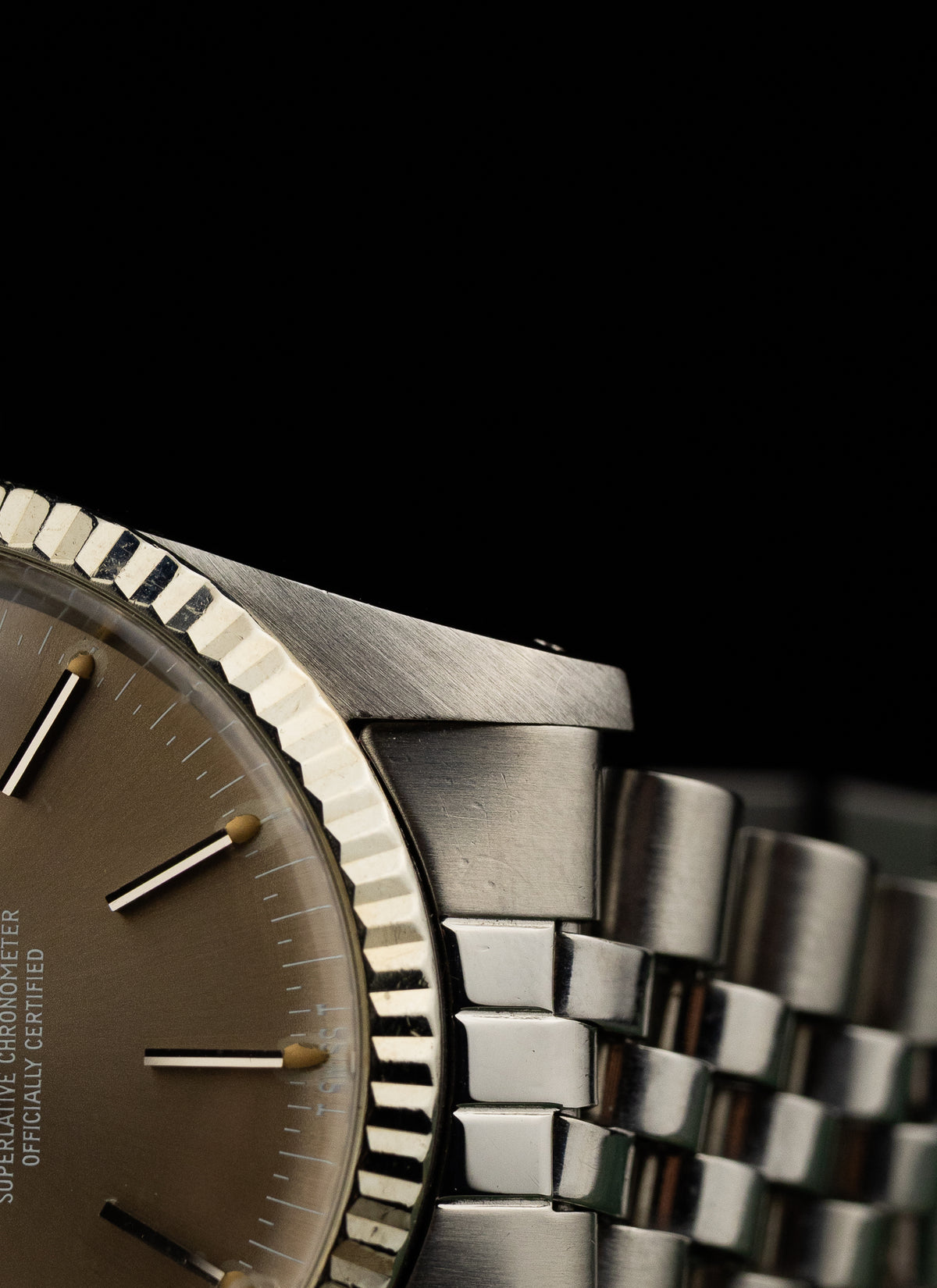 1981 Rolex Datejust Grey Taupe Dial 16014