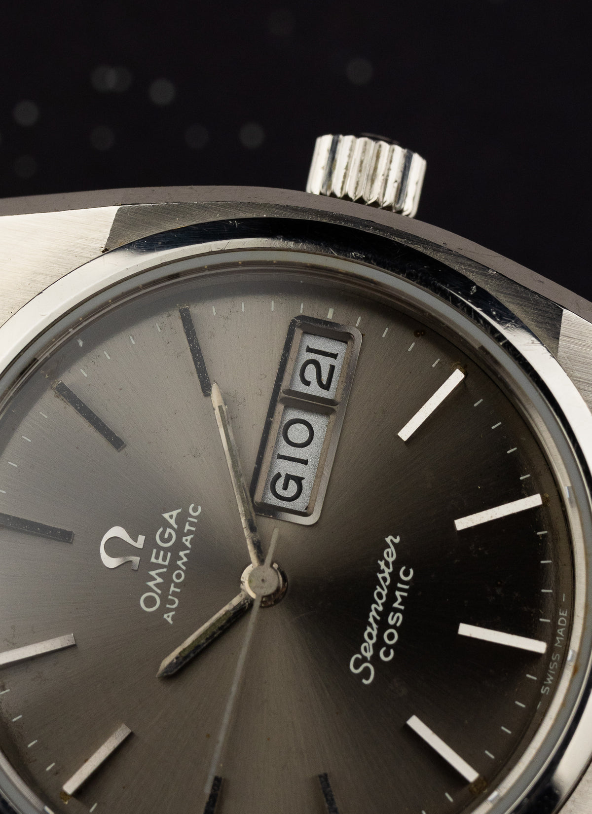 1975 Omega Seamaster Cosmic Grey Dial 166.0196 cal. 1022