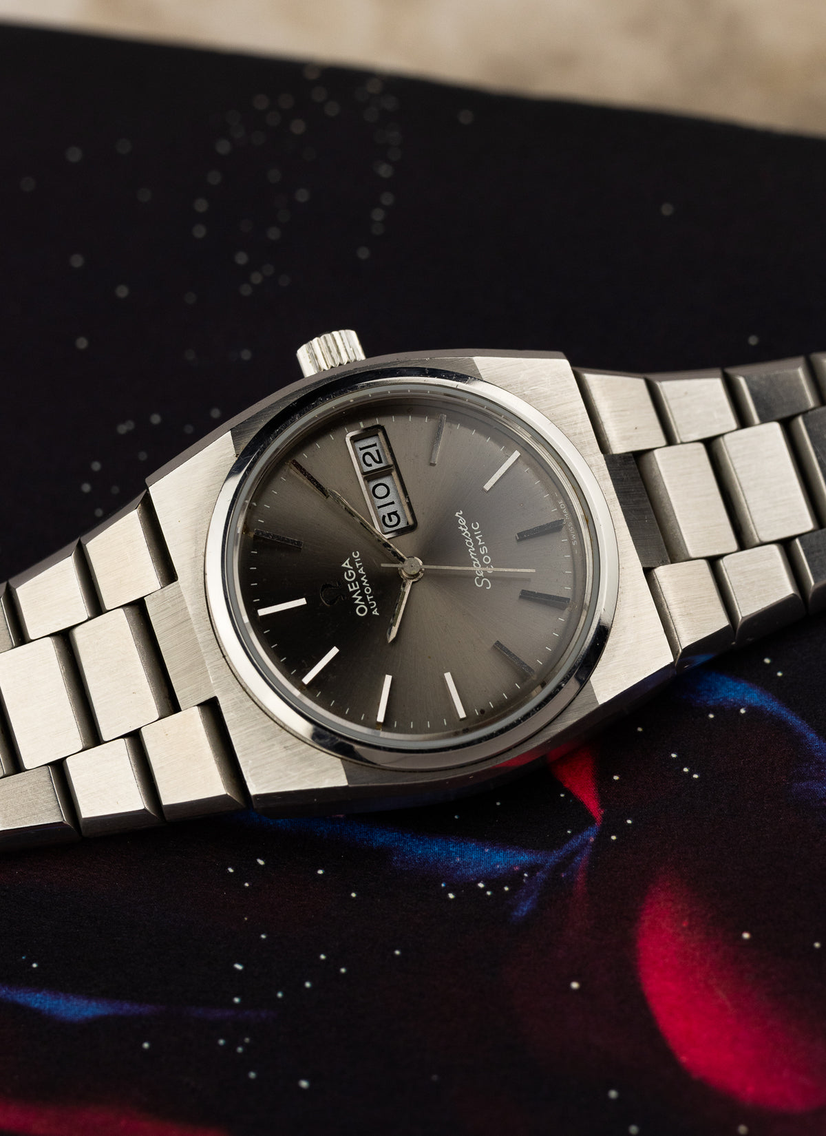 1975 Omega Seamaster Cosmic Grey Dial 166.0196 cal. 1022