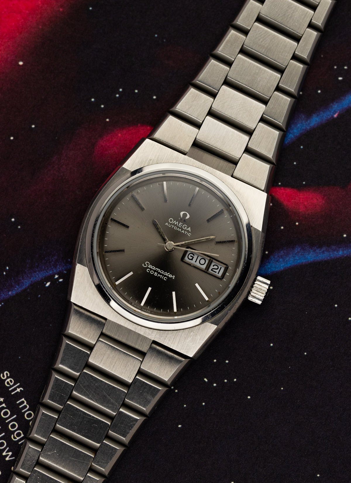 1975 Omega Seamaster Cosmic Grey Dial 166.0196 cal. 1022