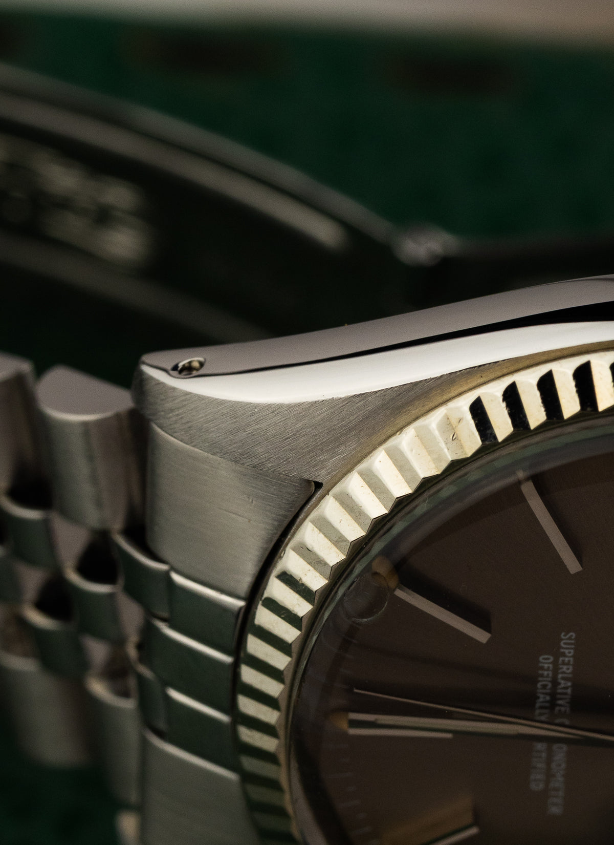 1981 Rolex Datejust Grey Taupe Dial 16014