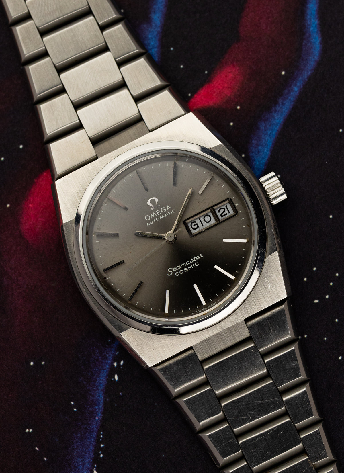 1975 Omega Seamaster Cosmic Grey Dial 166.0196 cal. 1022