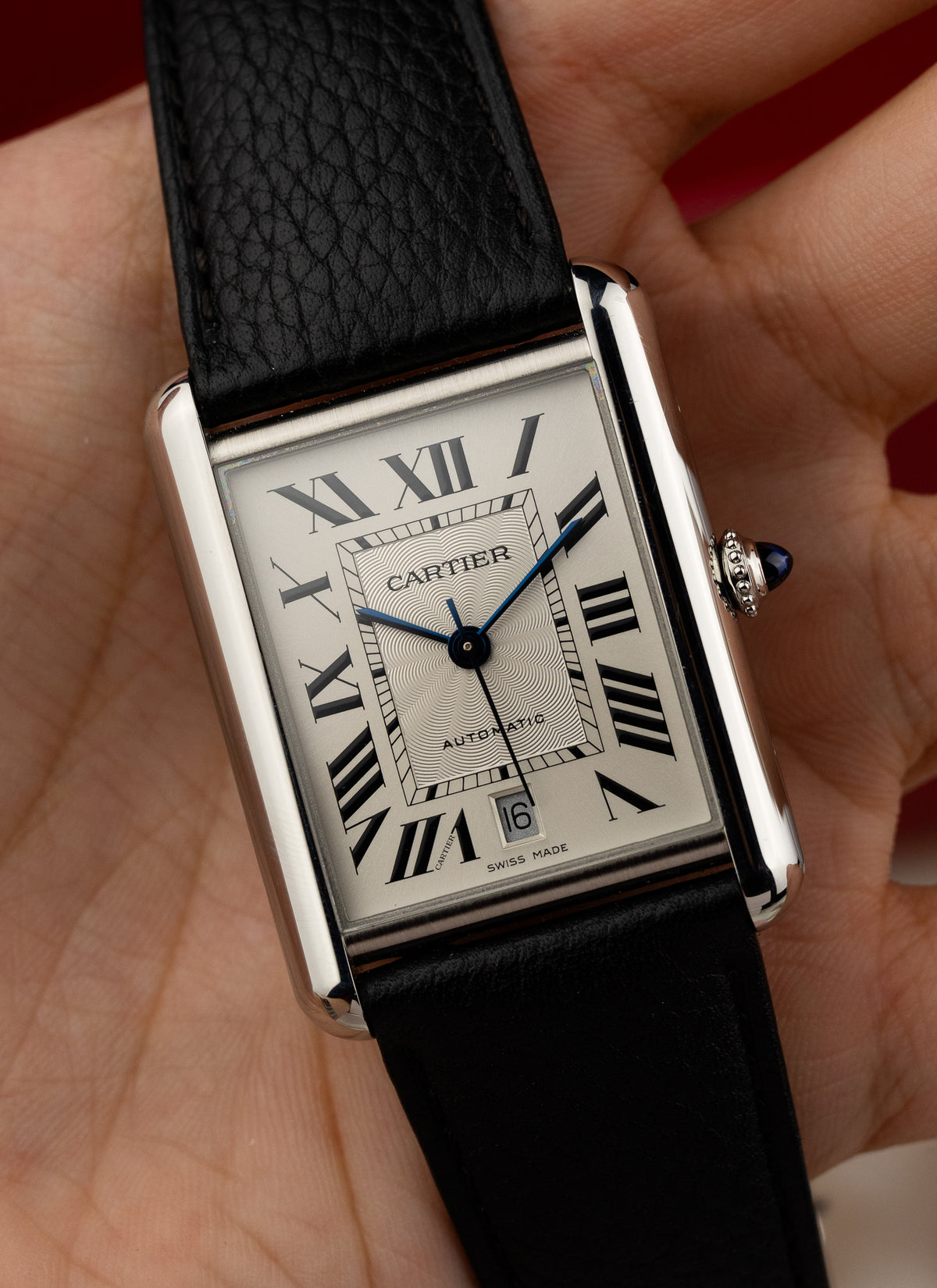 2023 Cartier Tank Must XL Automatic WSTA0040 Full Set
