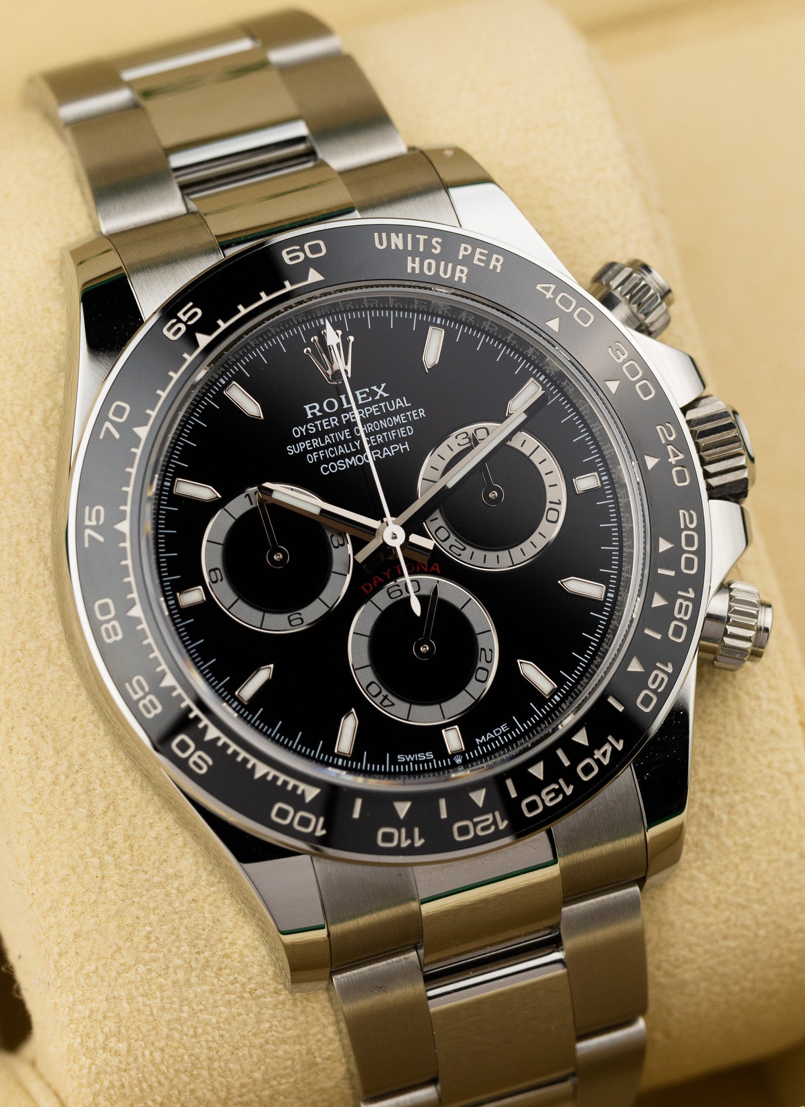 2024 Rolex Daytona 126500LN Black Dial New/Unworn Full Set Kruk