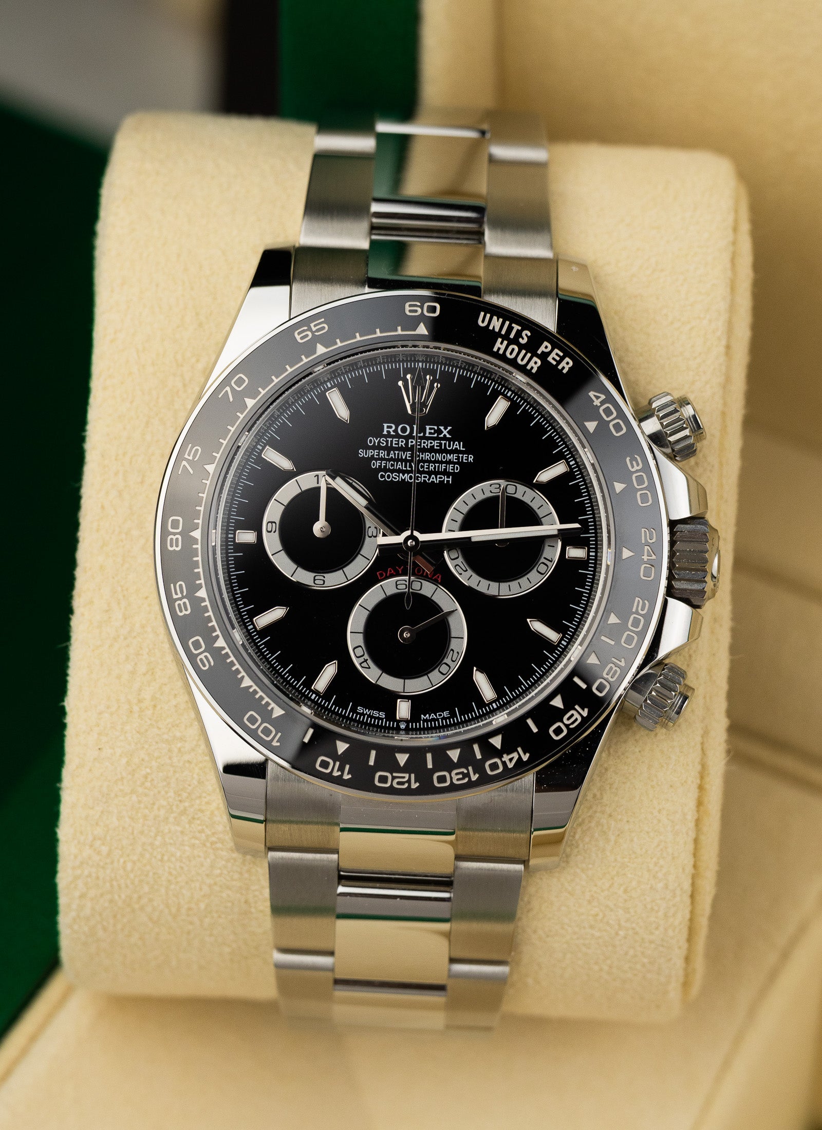 2024 Rolex Daytona 126500LN Black Dial New/Unworn Full Set Kruk