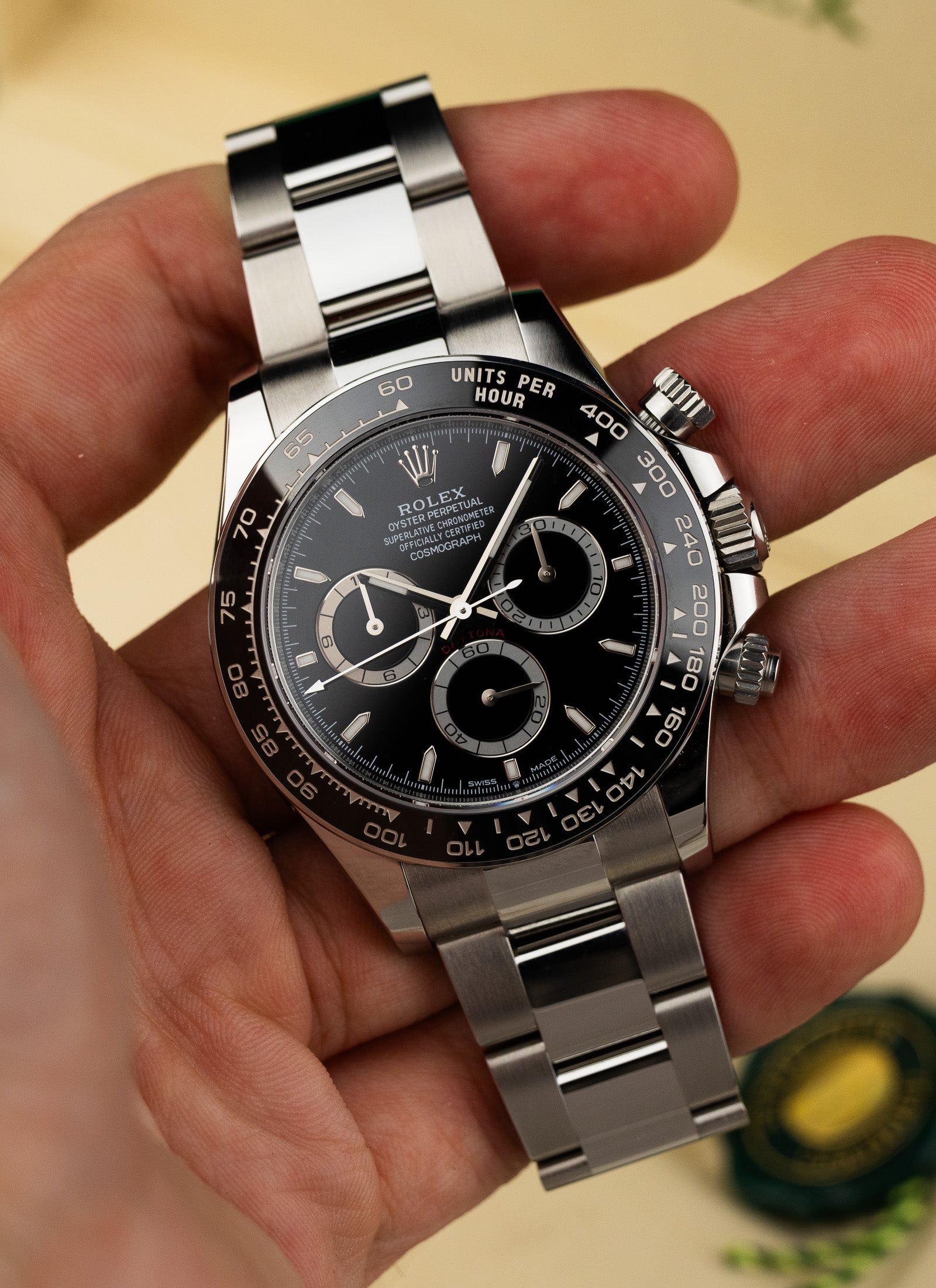 2024 Rolex Daytona 126500LN Black Dial New/Unworn Full Set Kruk