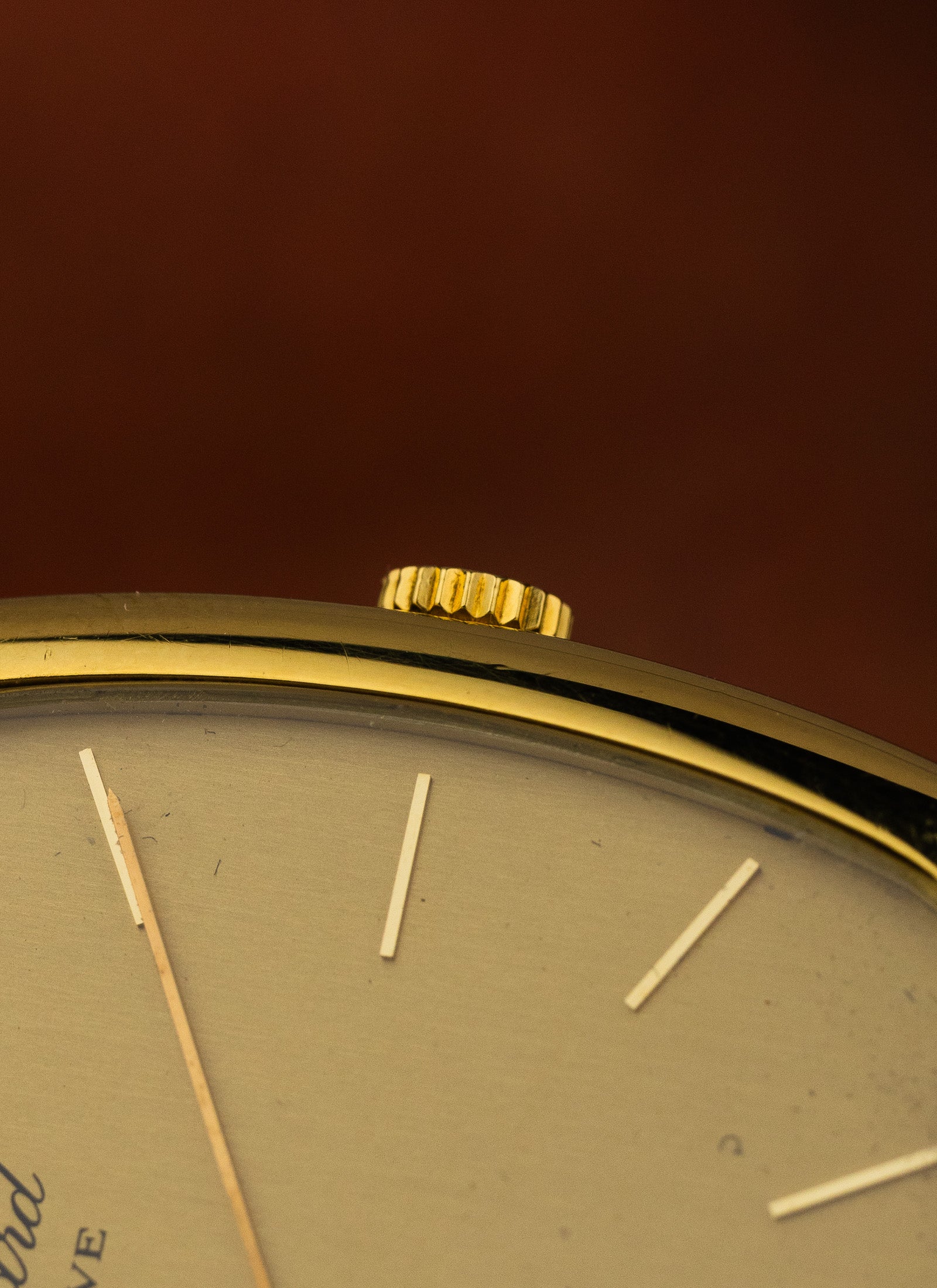 1980s 18K Chopard 2086 Cushion Case Automatic cal. 2-66