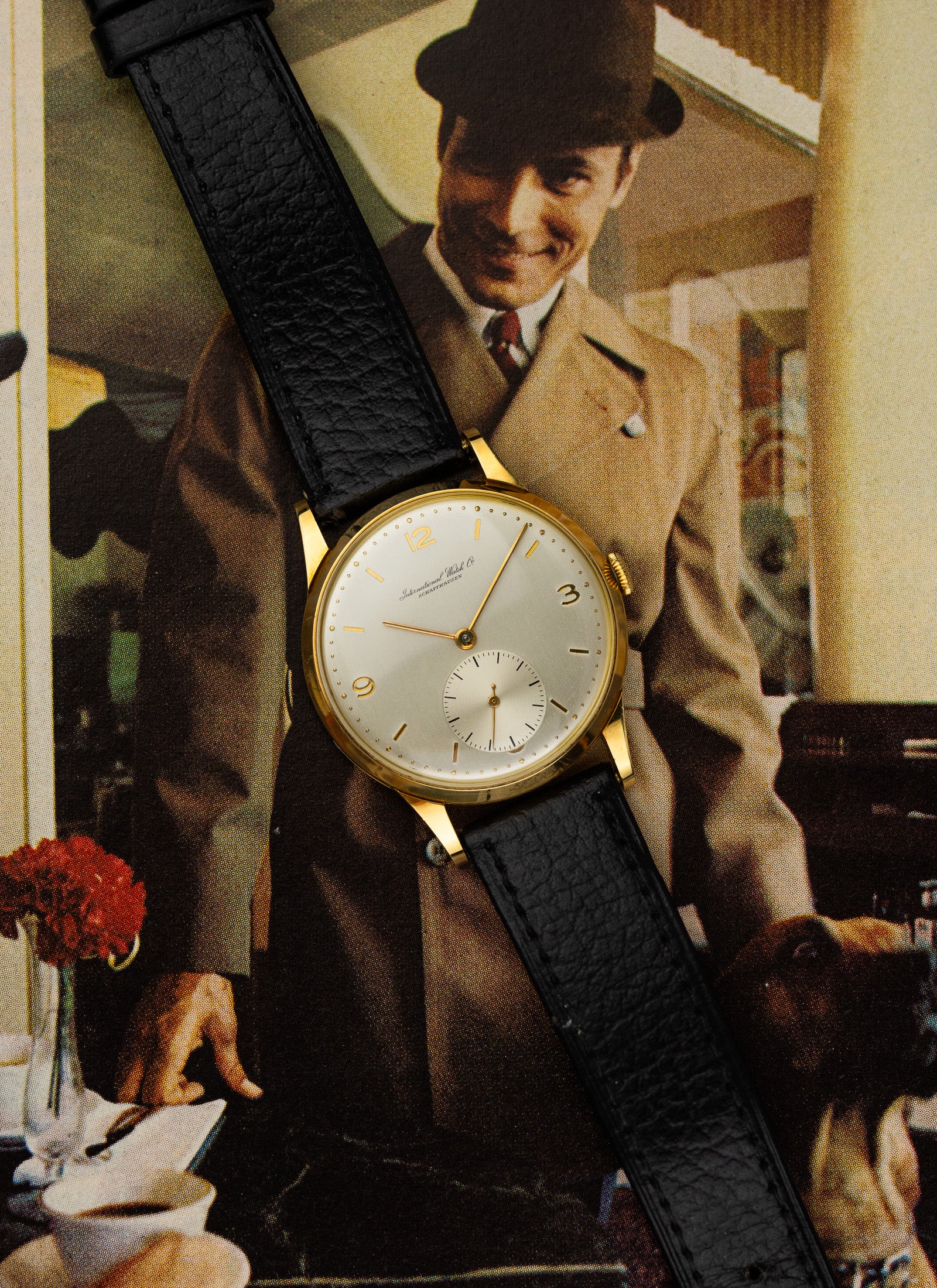 1950s 18K IWC Schaffhausen Unpolished cal. 88