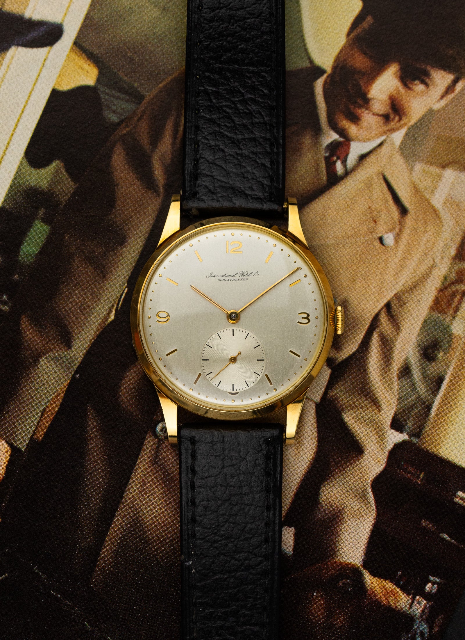 1950s 18K IWC Schaffhausen Unpolished cal. 88
