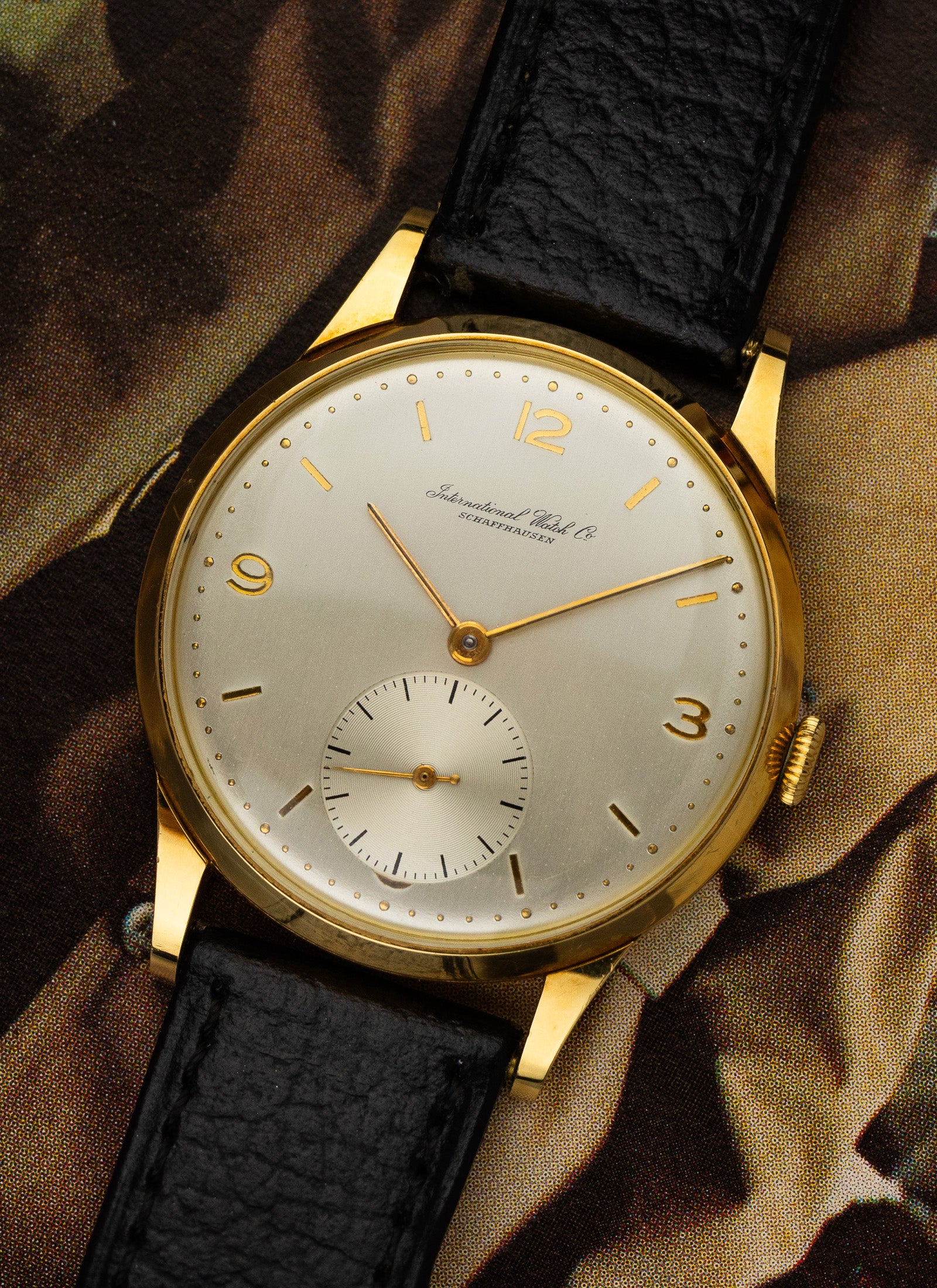 1950s 18K IWC Schaffhausen Unpolished cal. 88