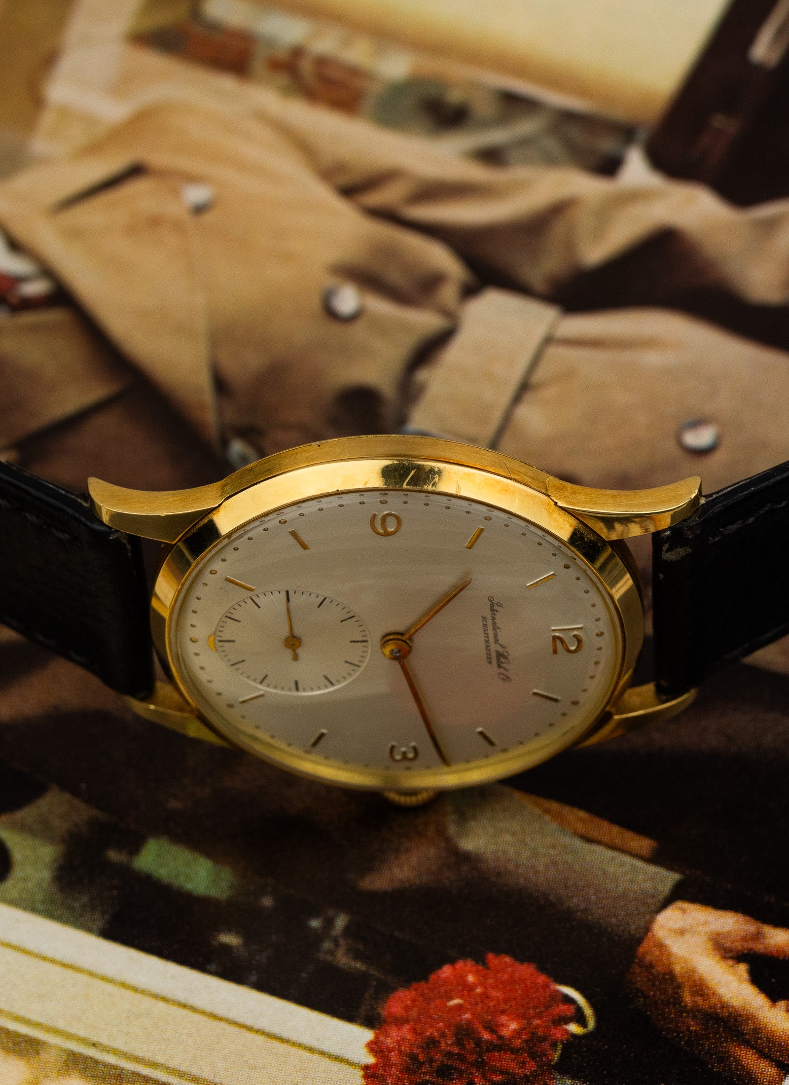 1950s 18K IWC Schaffhausen Unpolished cal. 88