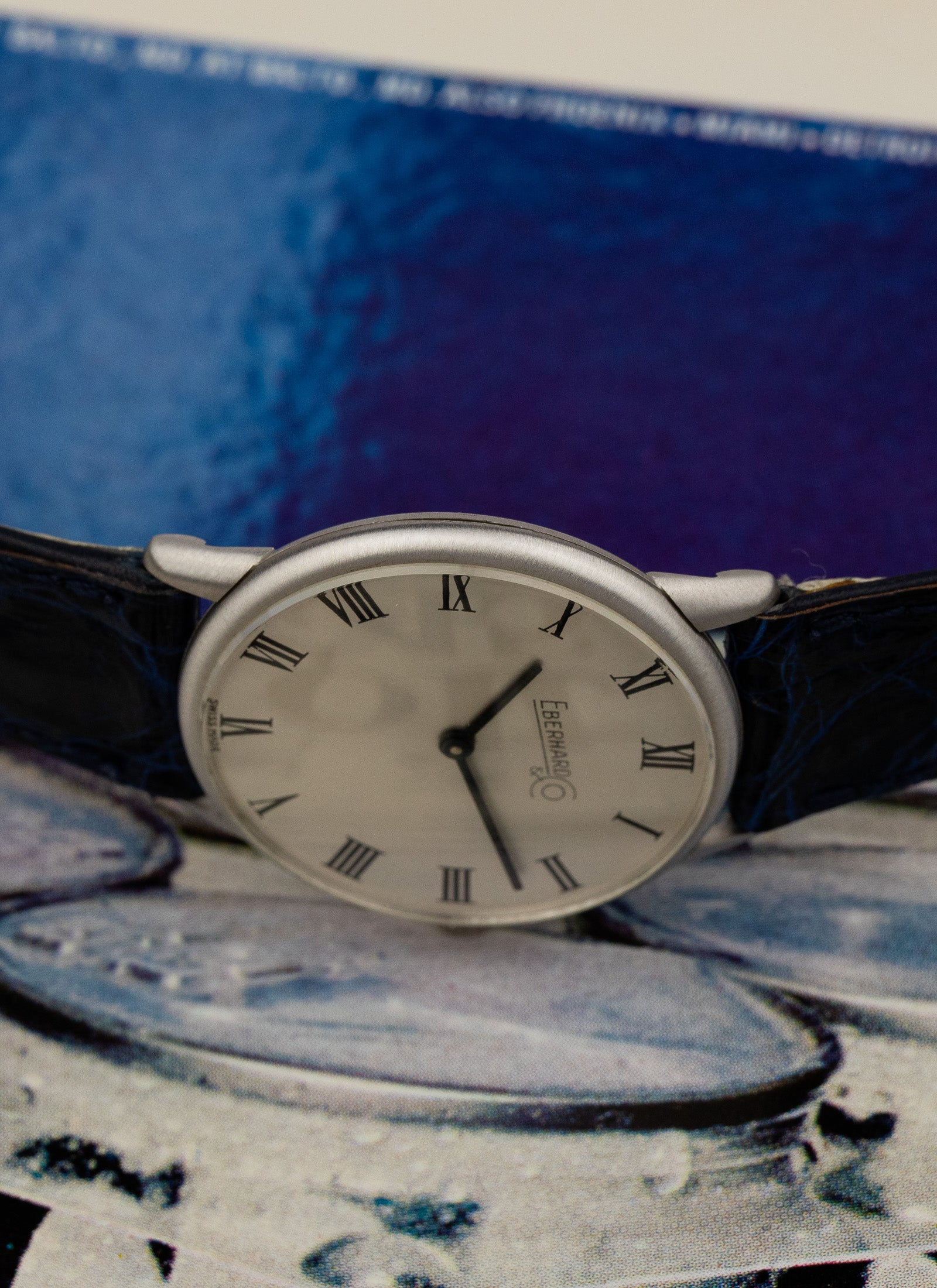 1960s 18K Eberhard & Co. White Gold 23144.266 cal. 232