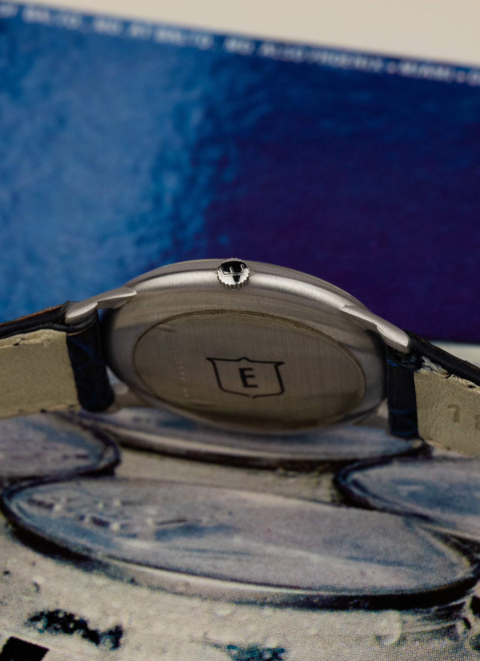 1960s 18K Eberhard & Co. White Gold 23144.266 cal. 232