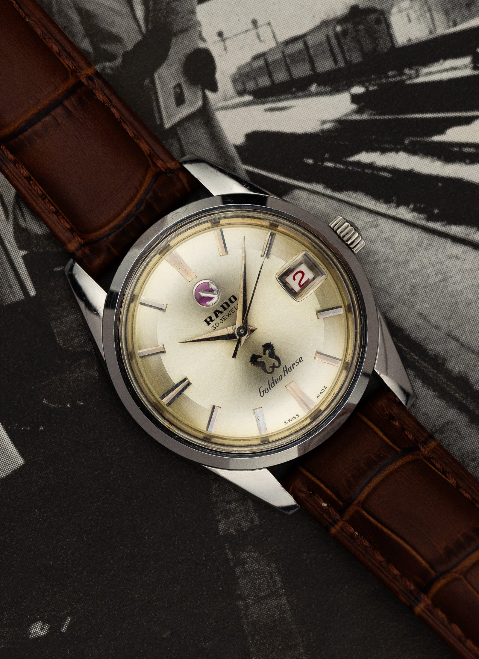 1960s Rado Golden Horse 11675 Serviced