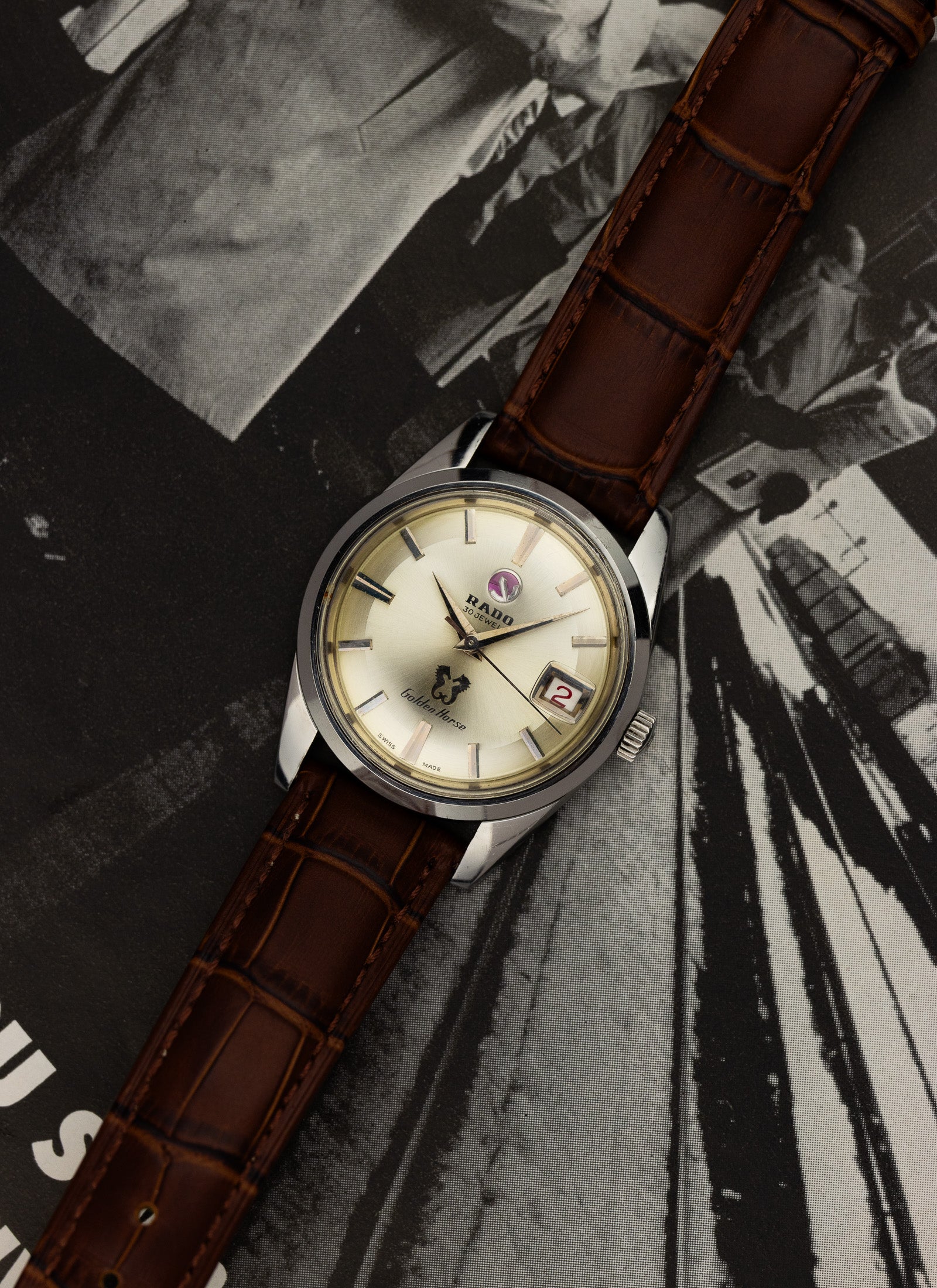 1960s Rado Golden Horse 11675 Serviced