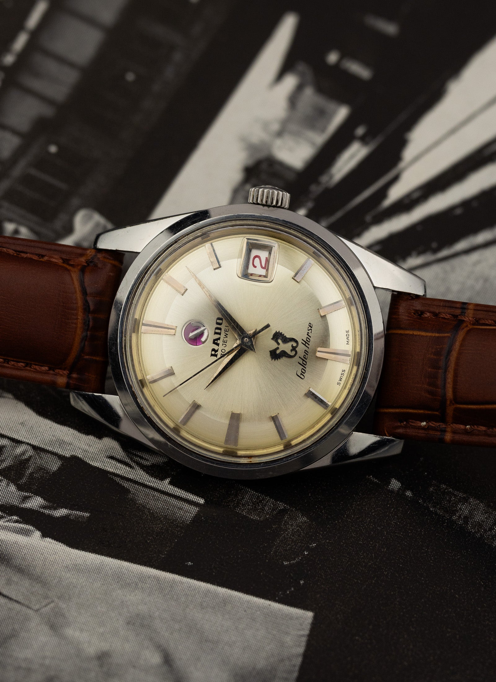 1960s Rado Golden Horse 11675 Serviced