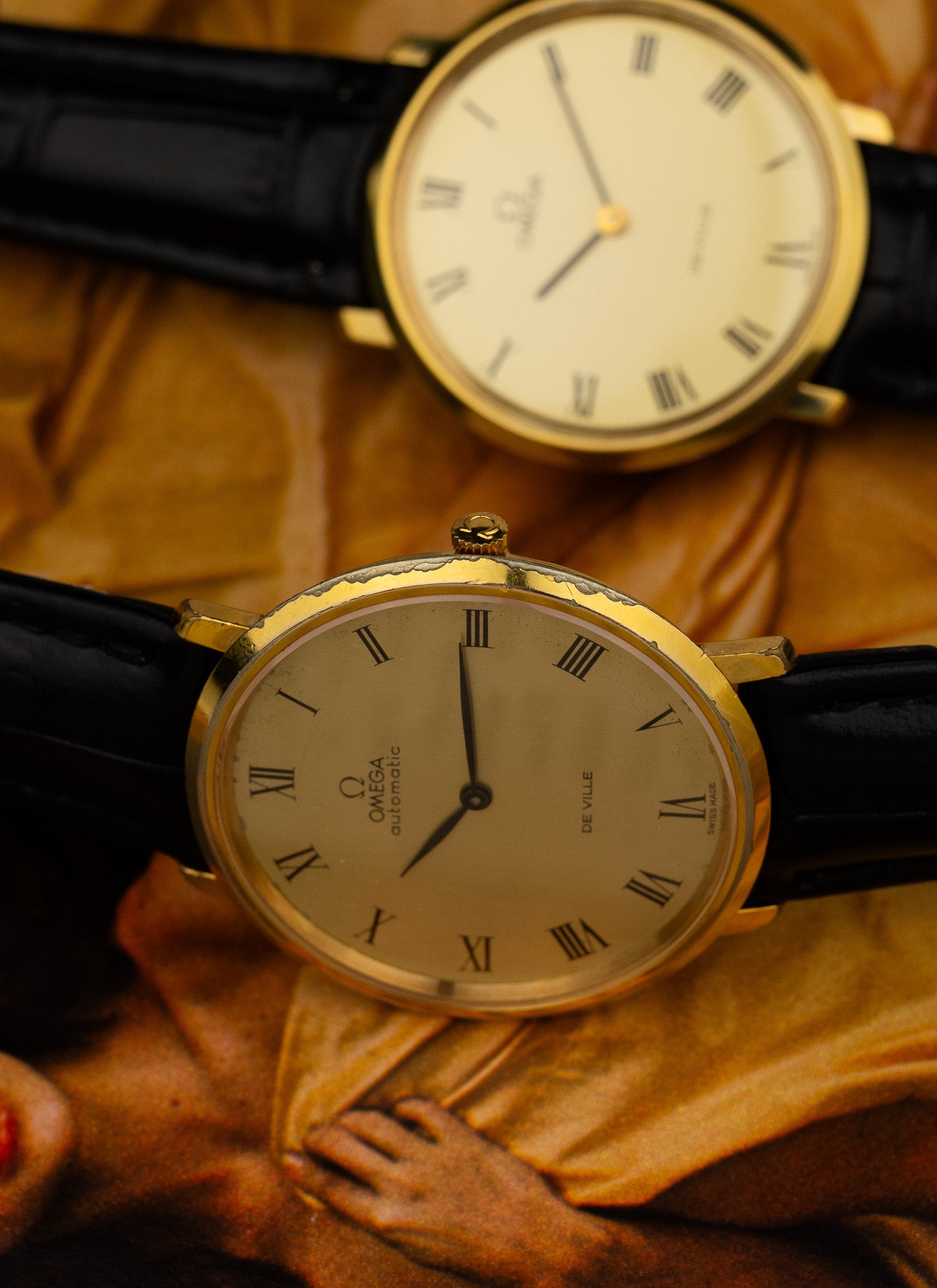1970s Omega De Ville His & Hers 111.077/151.0039 Serviced