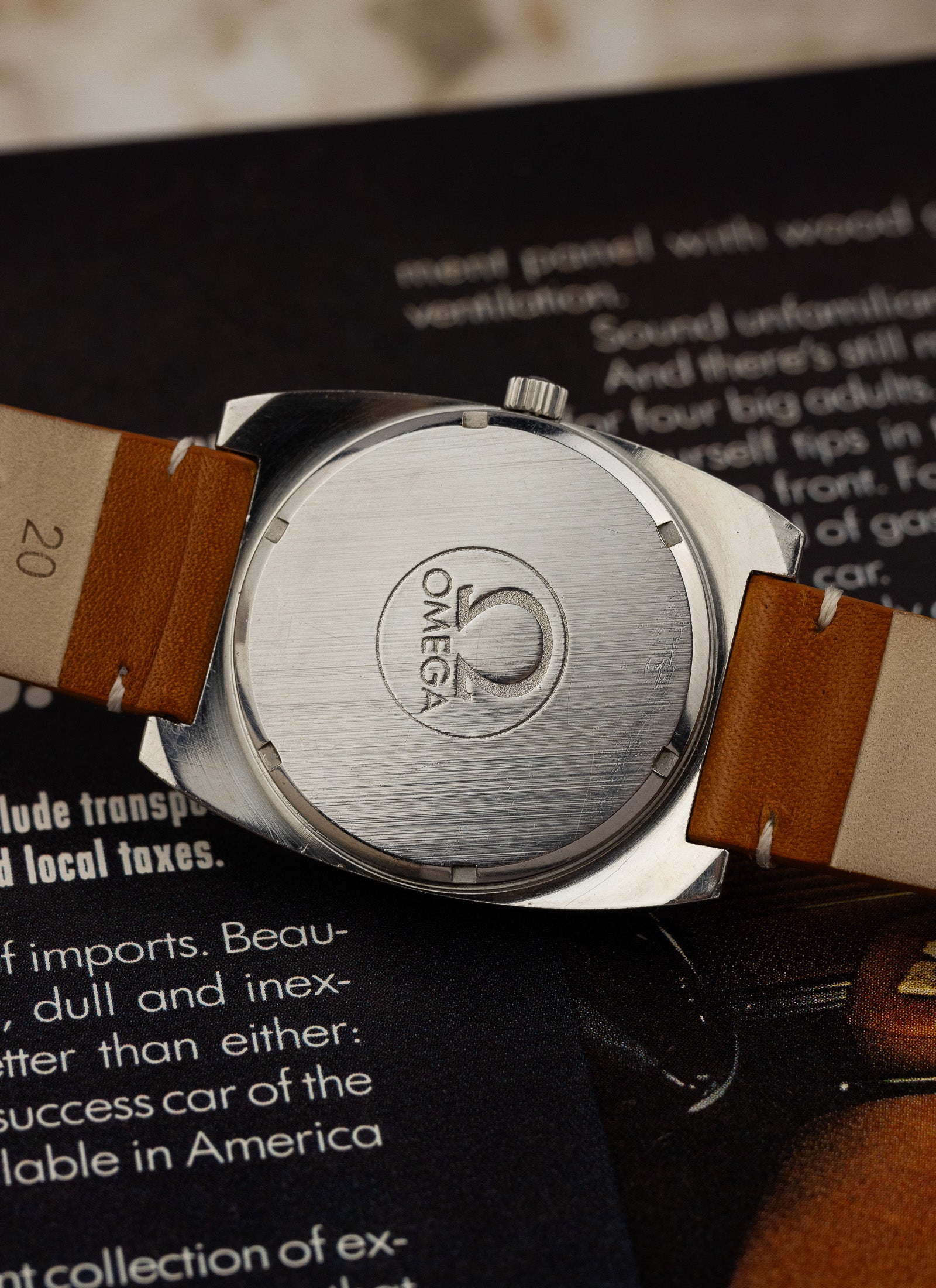 1974 Omega Geneve TV Dial 166.0190 cal. 1012 Serviced