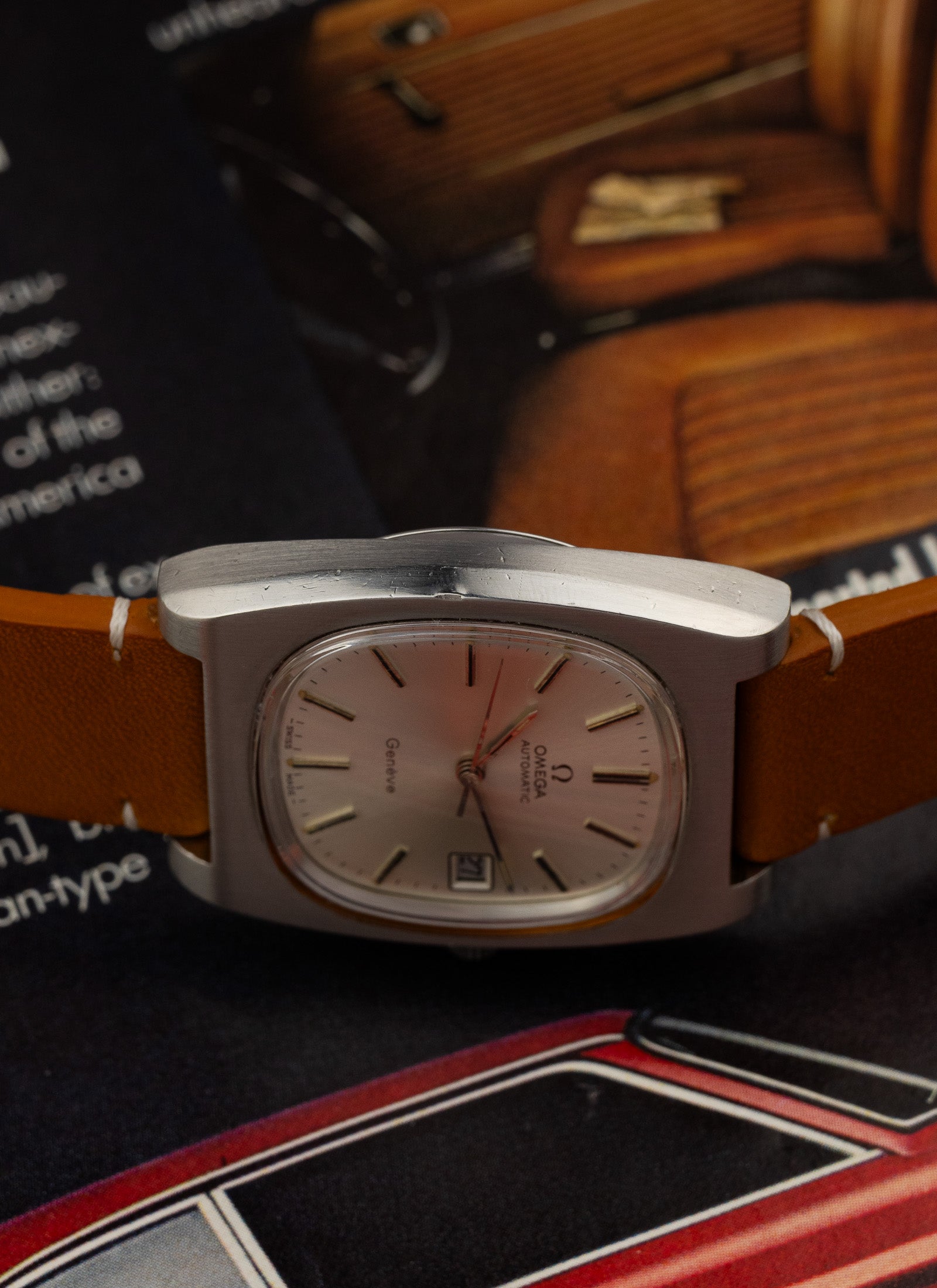 1974 Omega Geneve TV Dial 166.0190 cal. 1012 Serviced