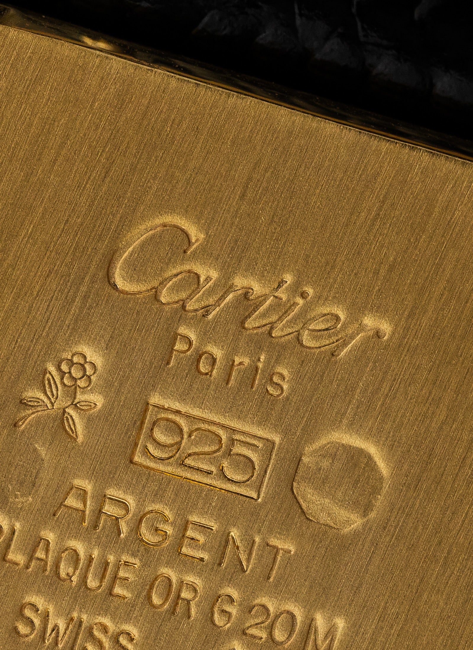 1980s Cartier Must Tank Ivory Manual Winding Serviced