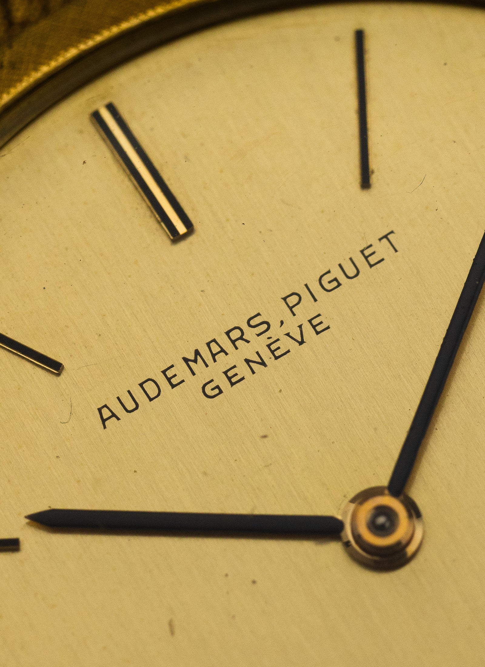 1960s Audemars Piguet Integrated Gold Dresswatch Ultra Thin