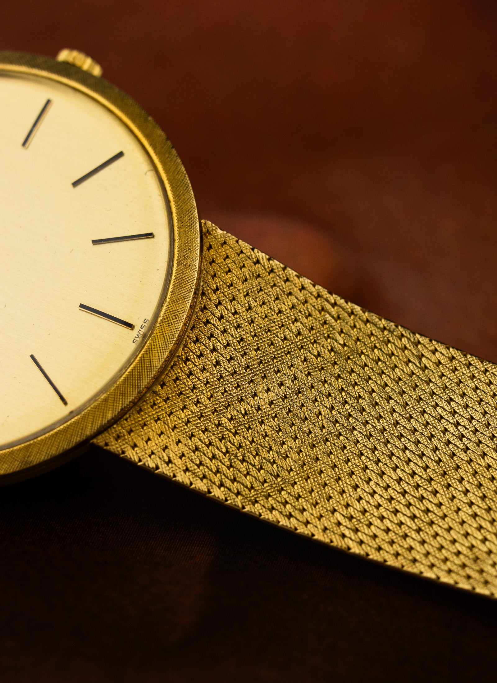 1960s Audemars Piguet Integrated Gold Dresswatch Ultra Thin