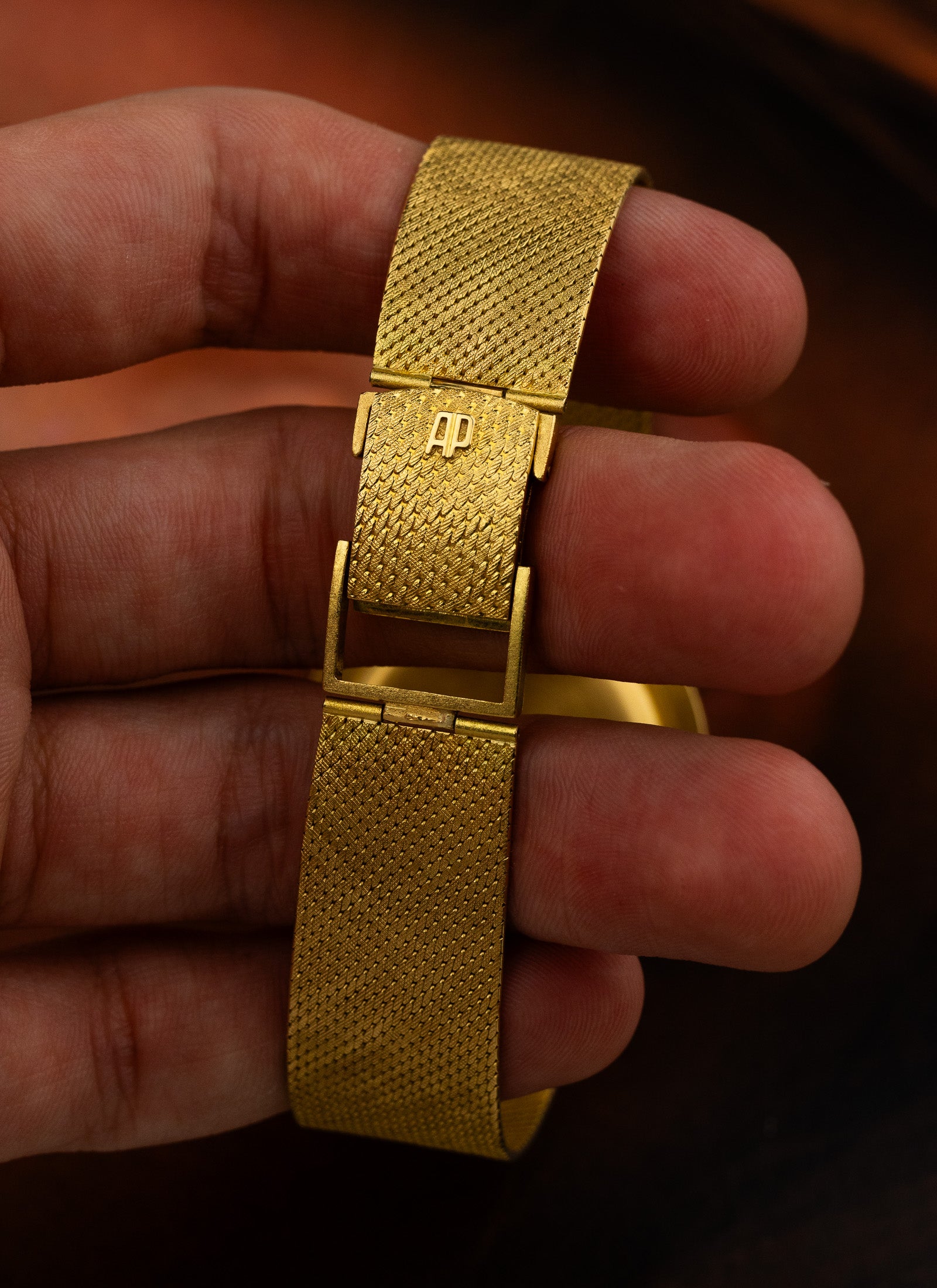1960s Audemars Piguet Integrated Gold Dresswatch Ultra Thin
