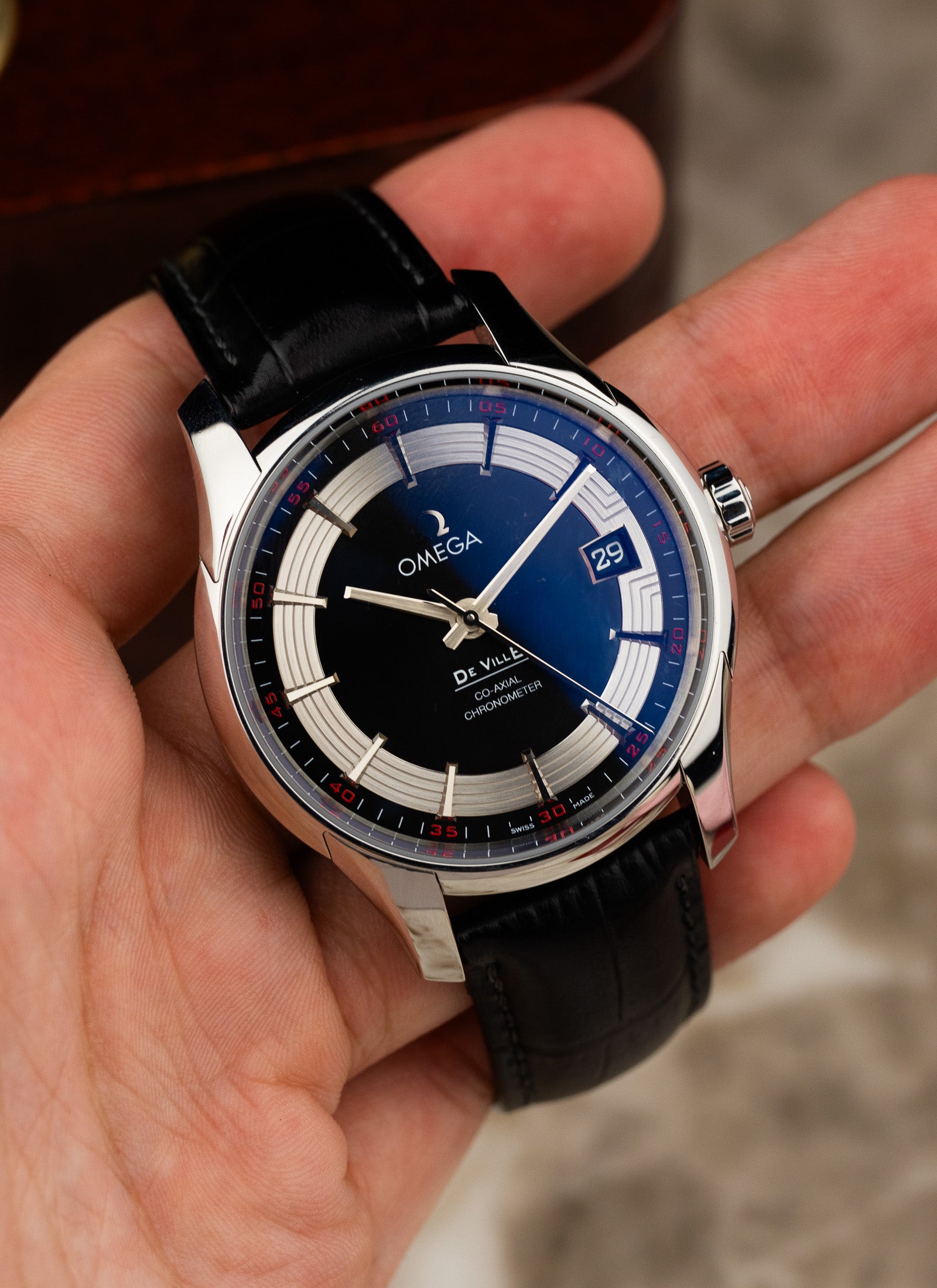 Omega De Ville Hour Vision Co-Axial Chronometer 431.33.41.21.01.001 | 41 mm | Box & Chronometer Certificate