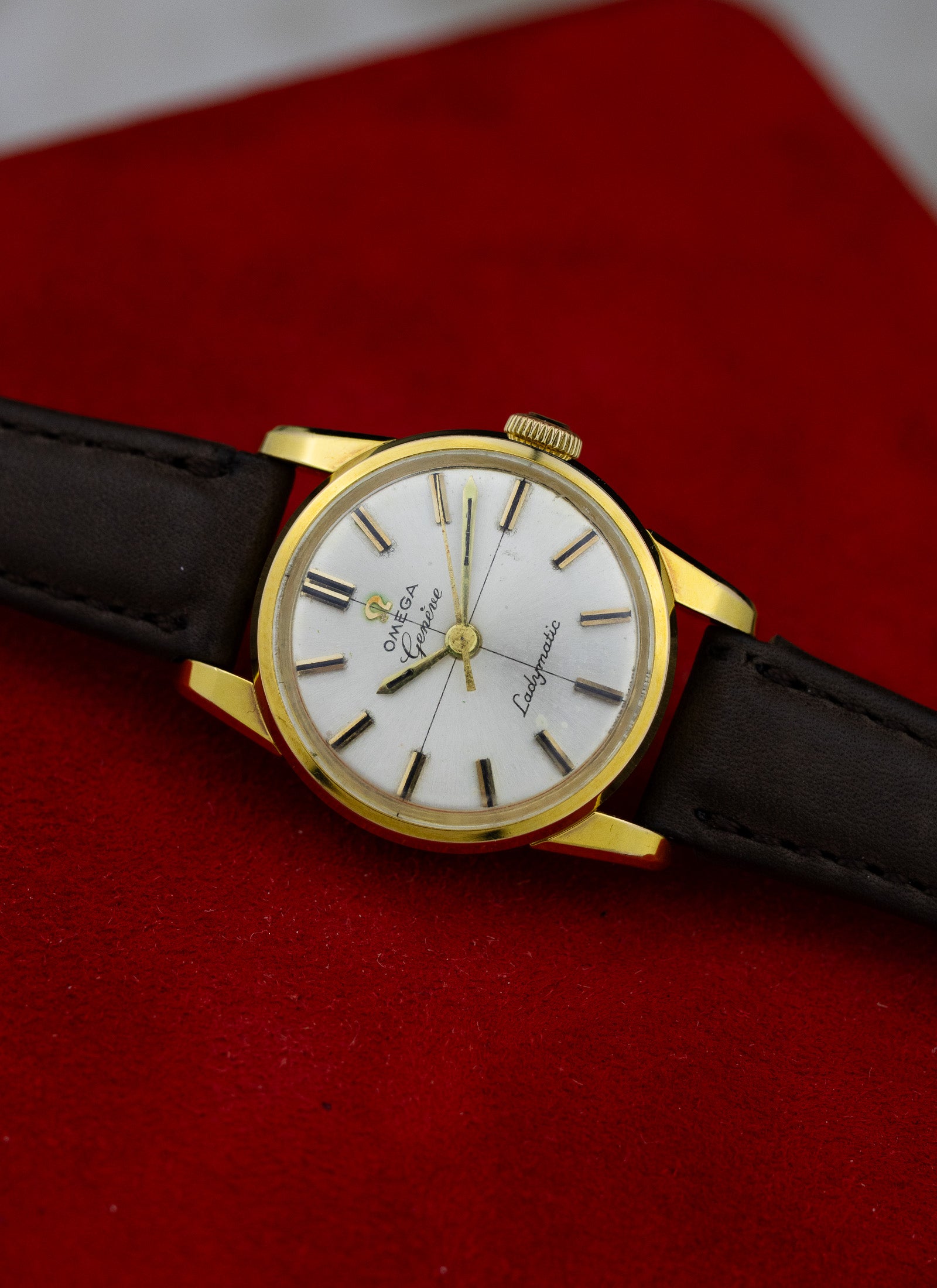 1962 Lady Omega Geneve Ladymatic 2978-61-SC cal. 455 Serviced Box