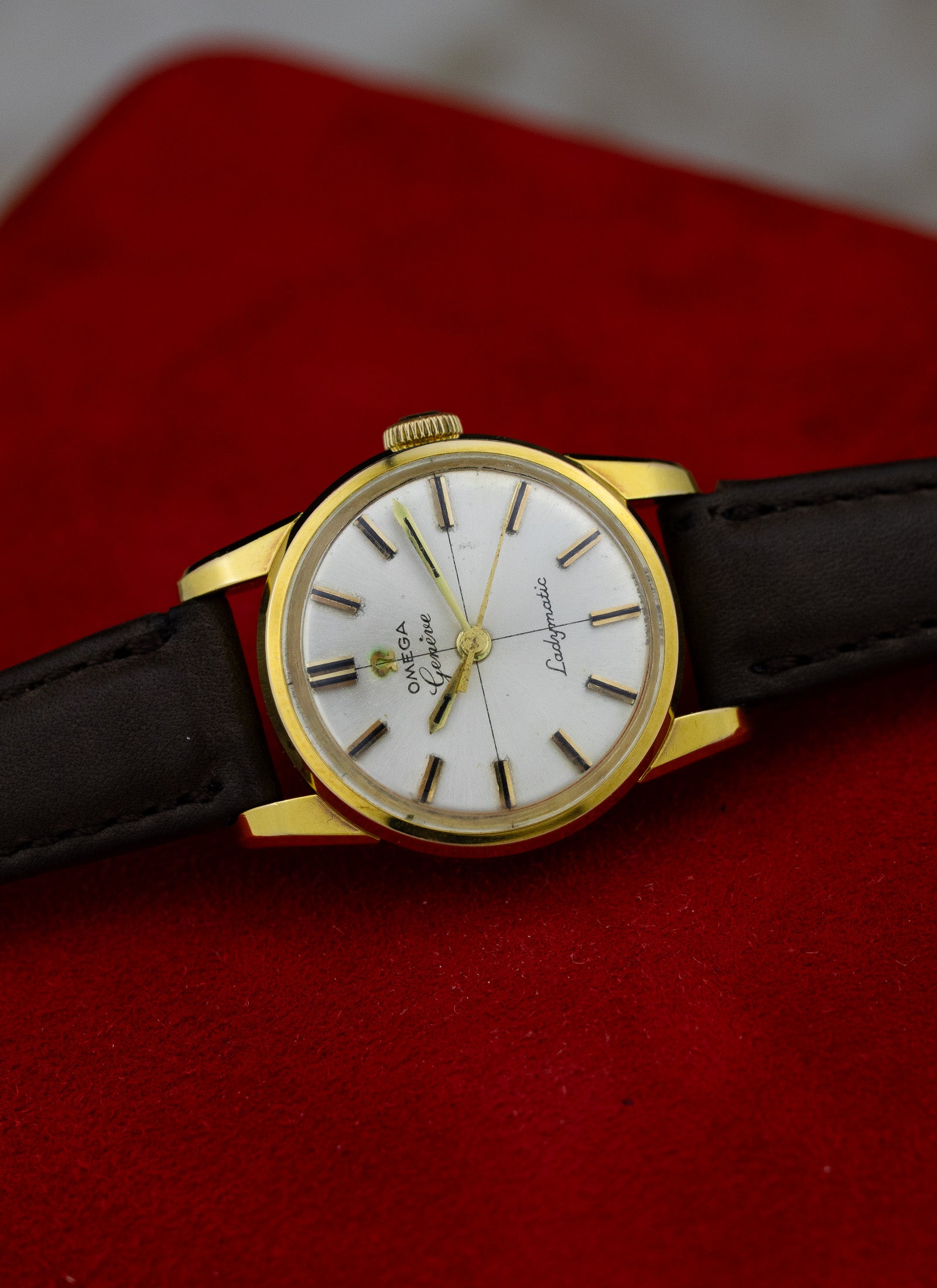 1962 Lady Omega Geneve Ladymatic 2978-61-SC cal. 455 Serviced Box