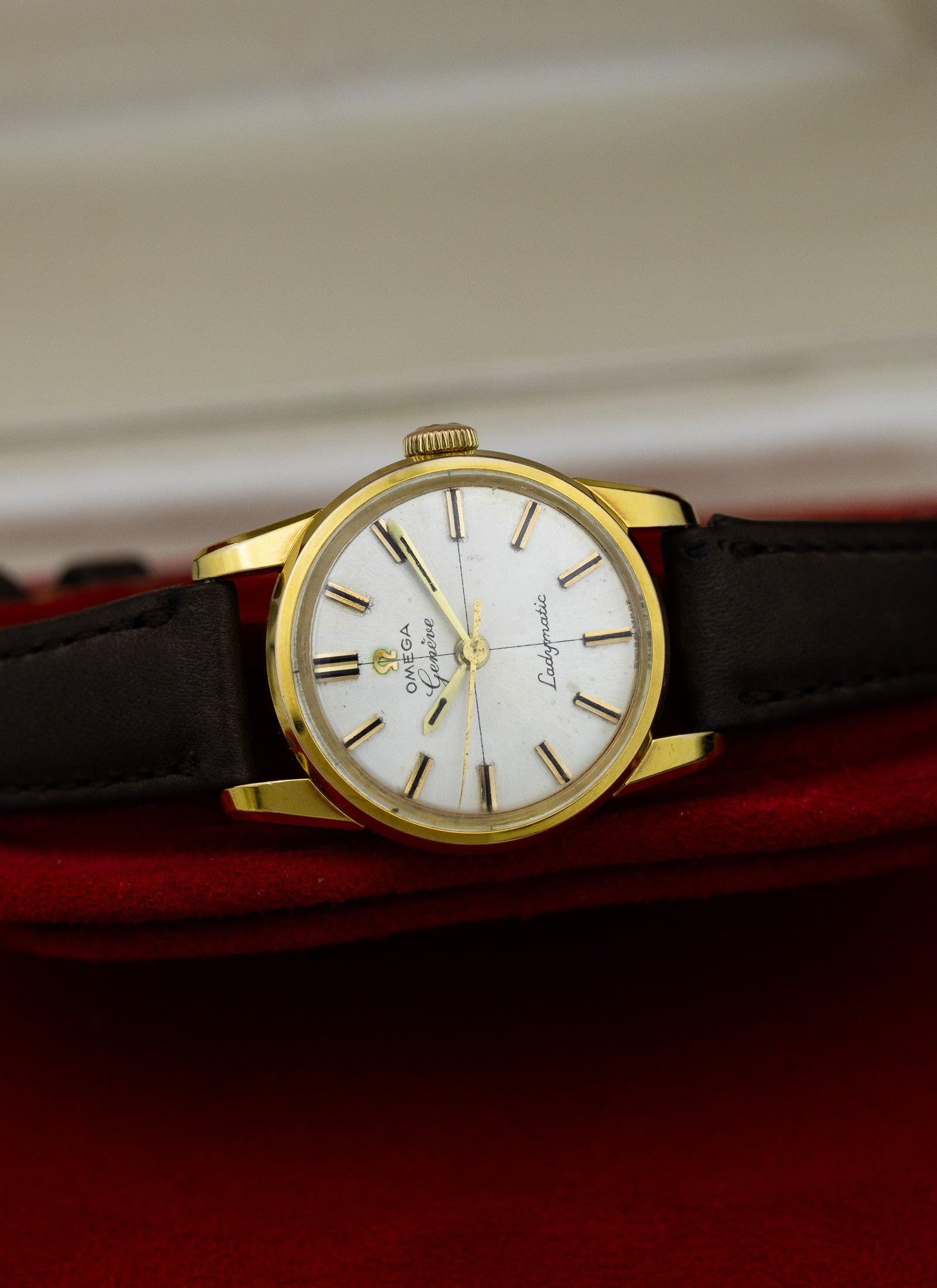 1962 Lady Omega Geneve Ladymatic 2978-61-SC cal. 455 Serviced Box