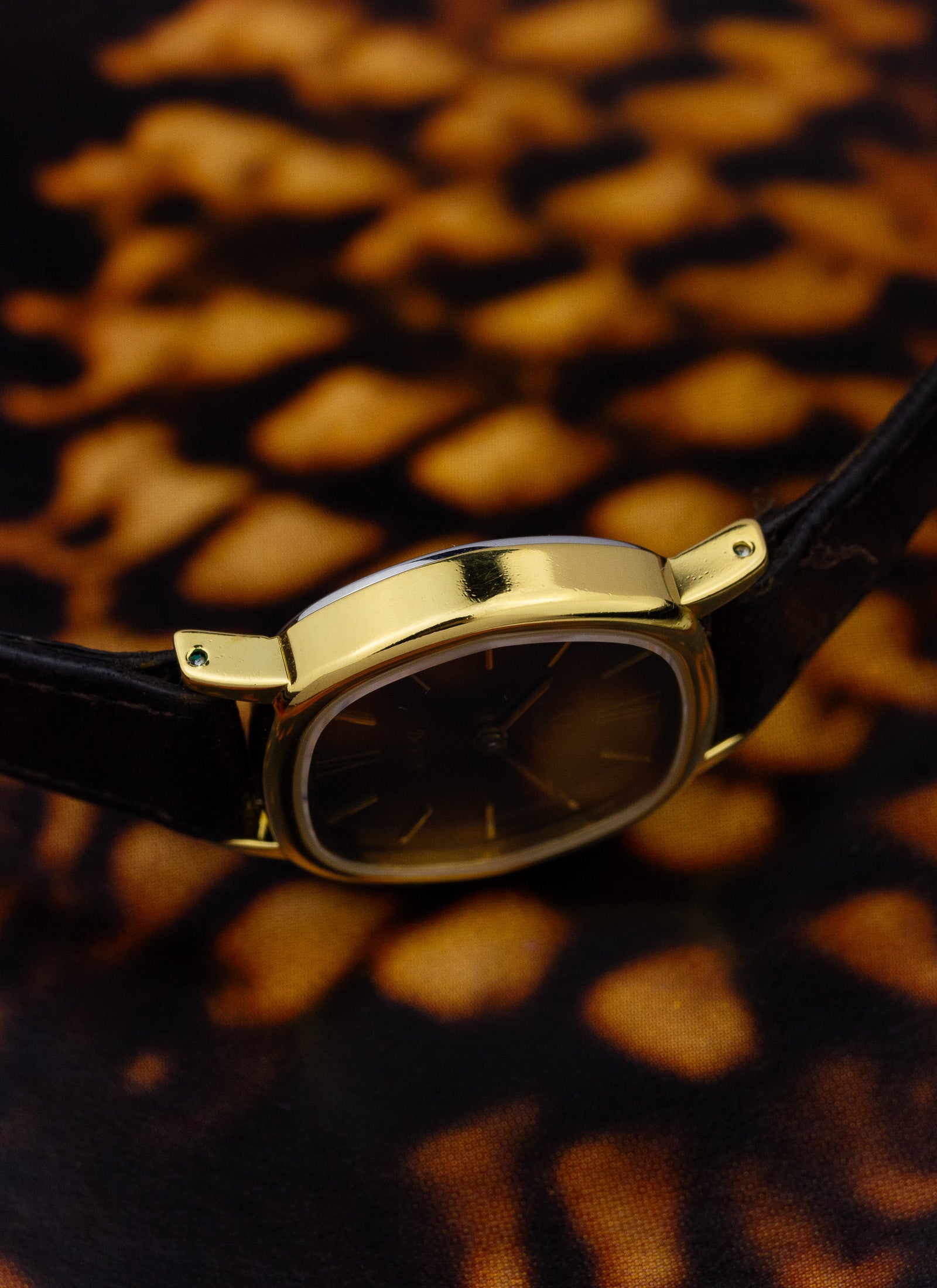 1979 Lady Omega De Ville Chocolate Dial 511.0559 cal. 625 Serviced Box