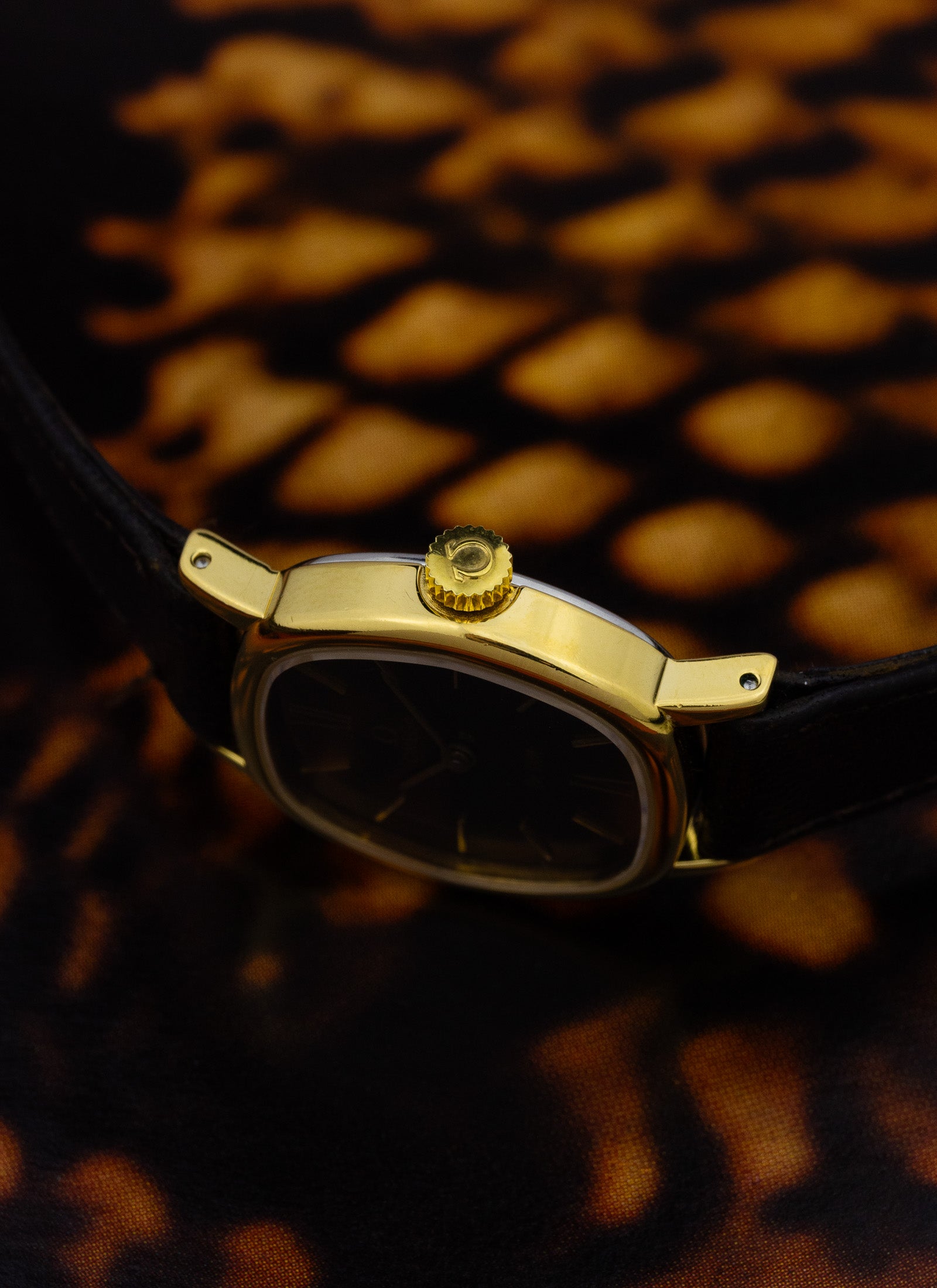 1979 Lady Omega De Ville Chocolate Dial 511.0559 cal. 625 Serviced Box