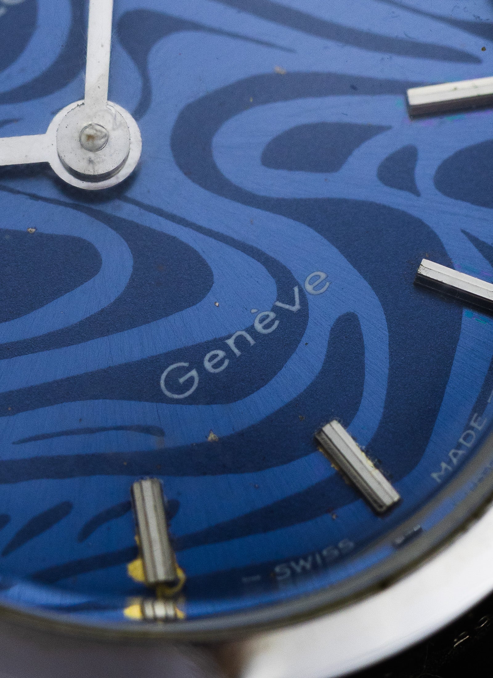 1970s Lady Omega Geneve Blue Ellipse Dial 511.0411 cal. 625 Box